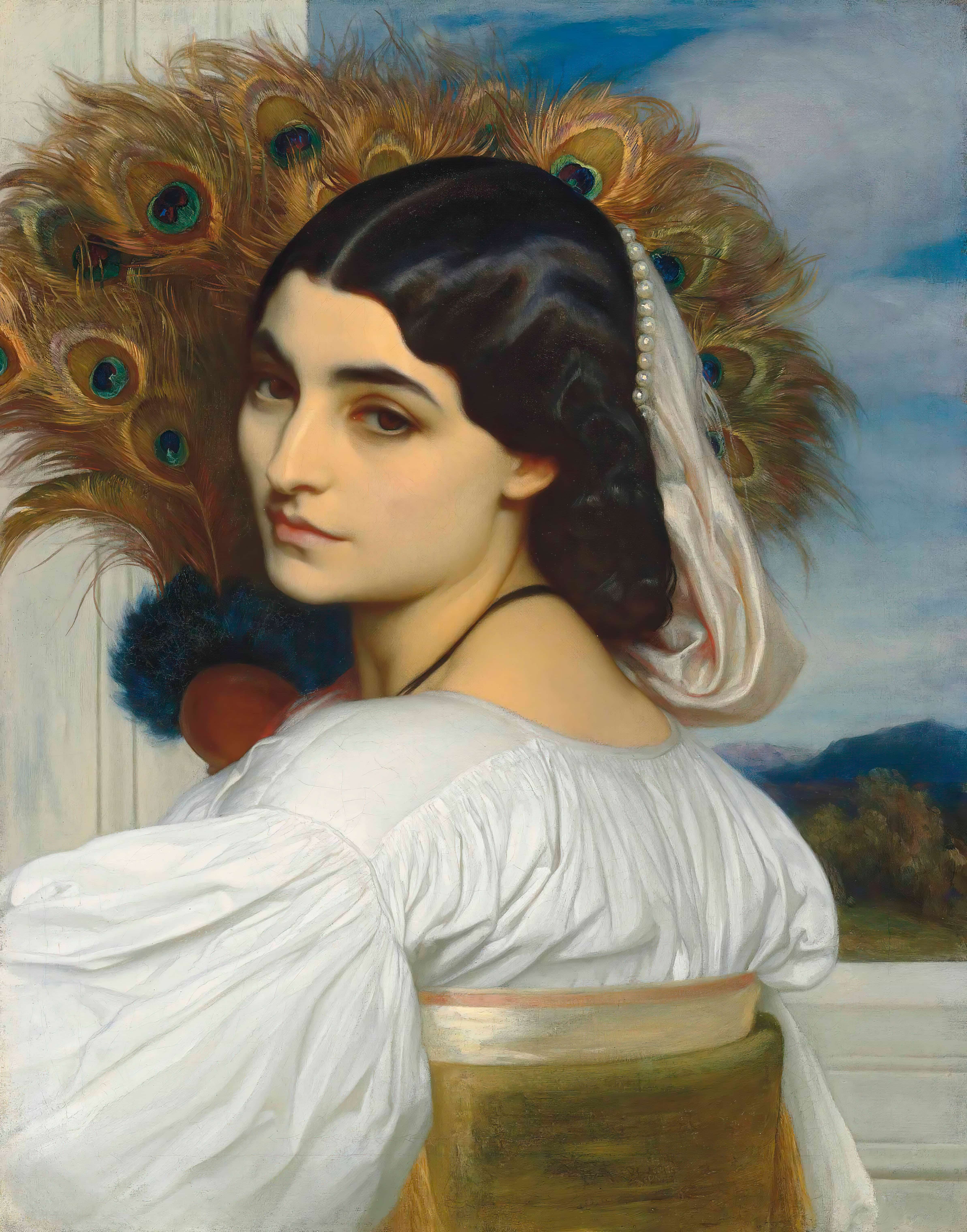 《帕沃尼亚》（Pavonia）｜弗雷德里克·莱顿 Frederic Leighton｜不明