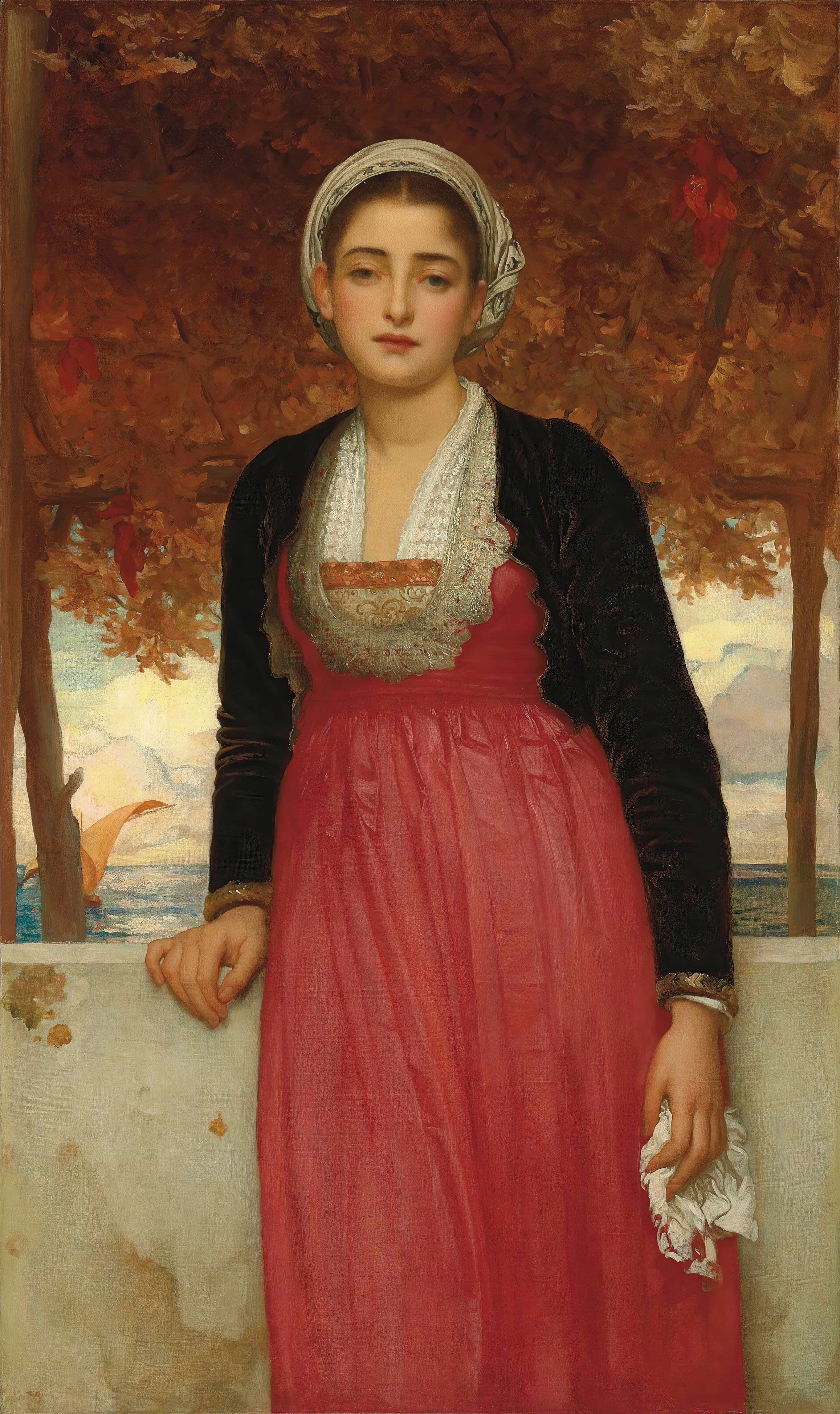 《黄色的》（Yellow）｜弗雷德里克·莱顿 Frederic Leighton｜不明
