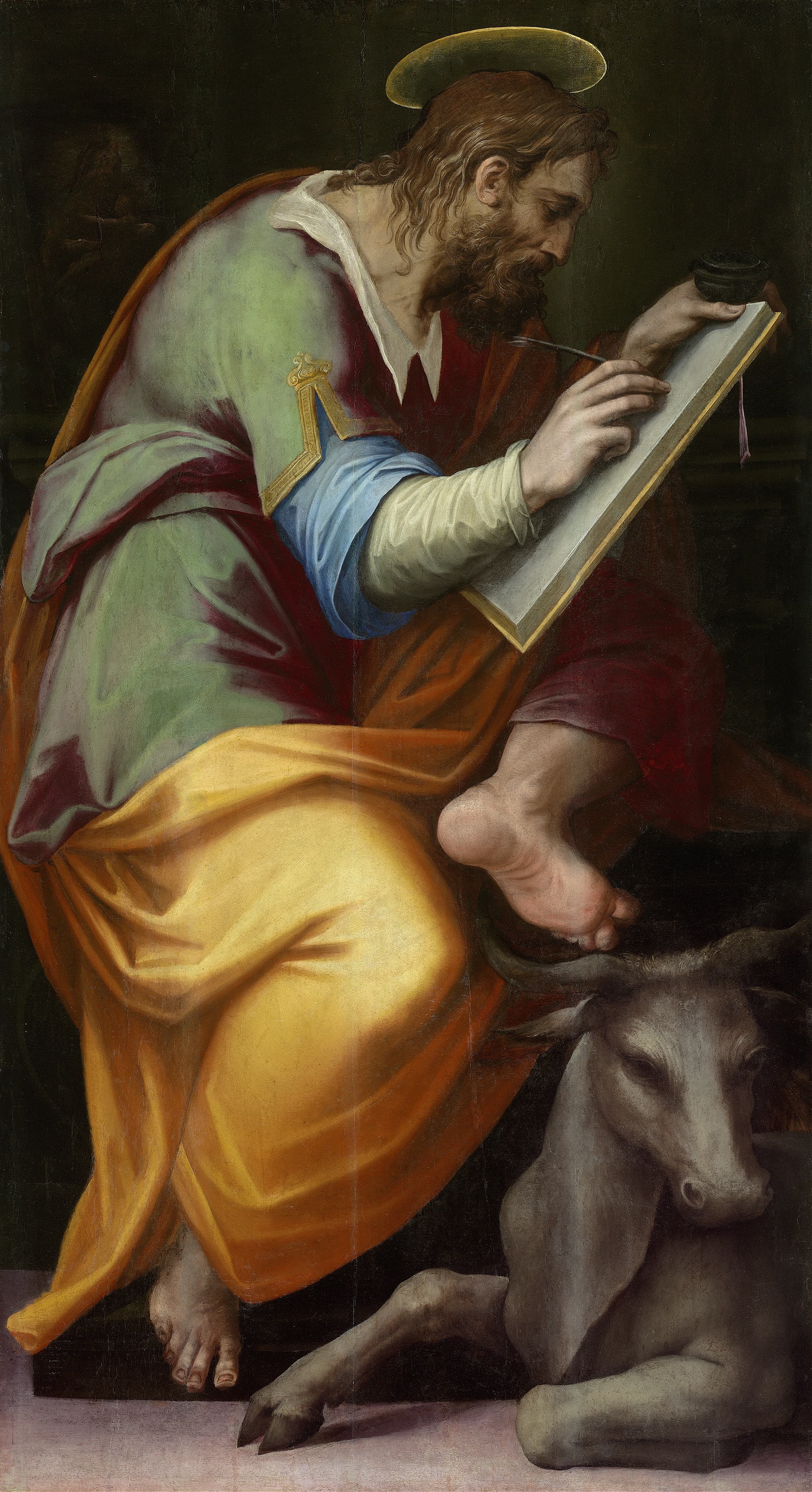 《圣路加》（Saint Luke）｜乔尔乔·瓦萨里 Giorgio Vasari｜1570–1571