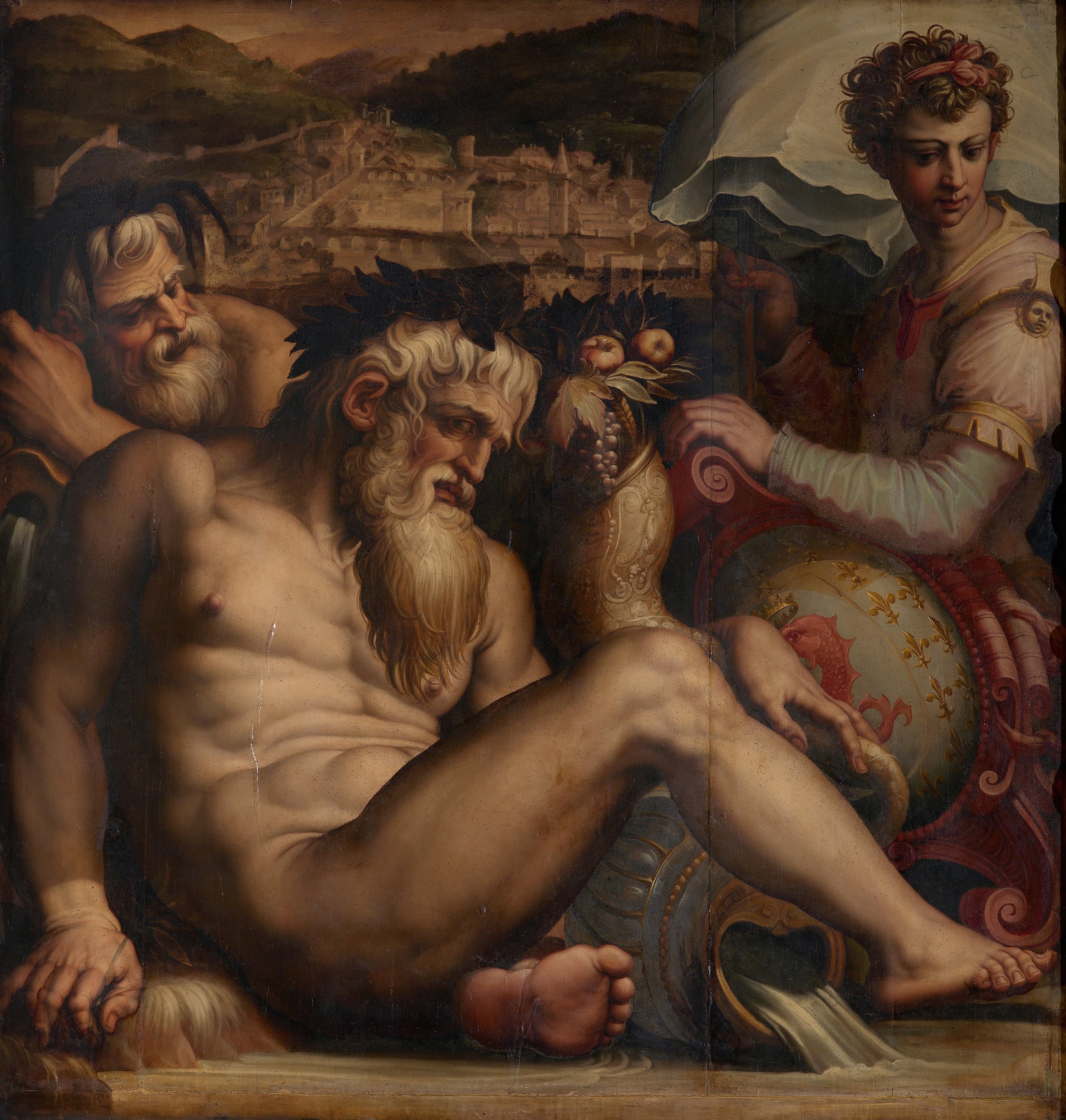 《佩夏的寓言》（Allegory of Pescia）｜乔尔乔·瓦萨里 Giorgio Vasari｜1563–1565