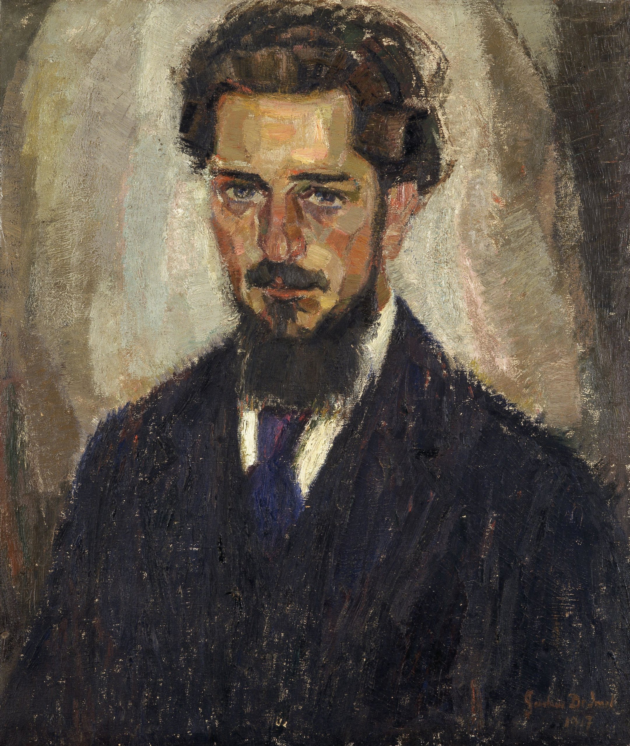 Leo Van Puyvelde 教授的肖像