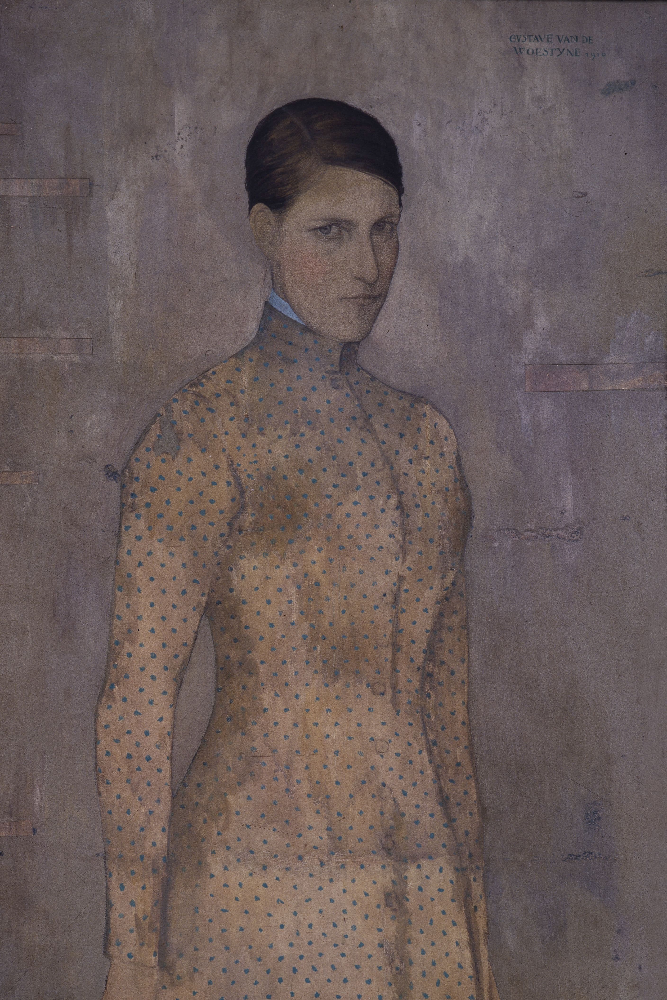 艺术家妻子 Prudence De Schepper 的肖像