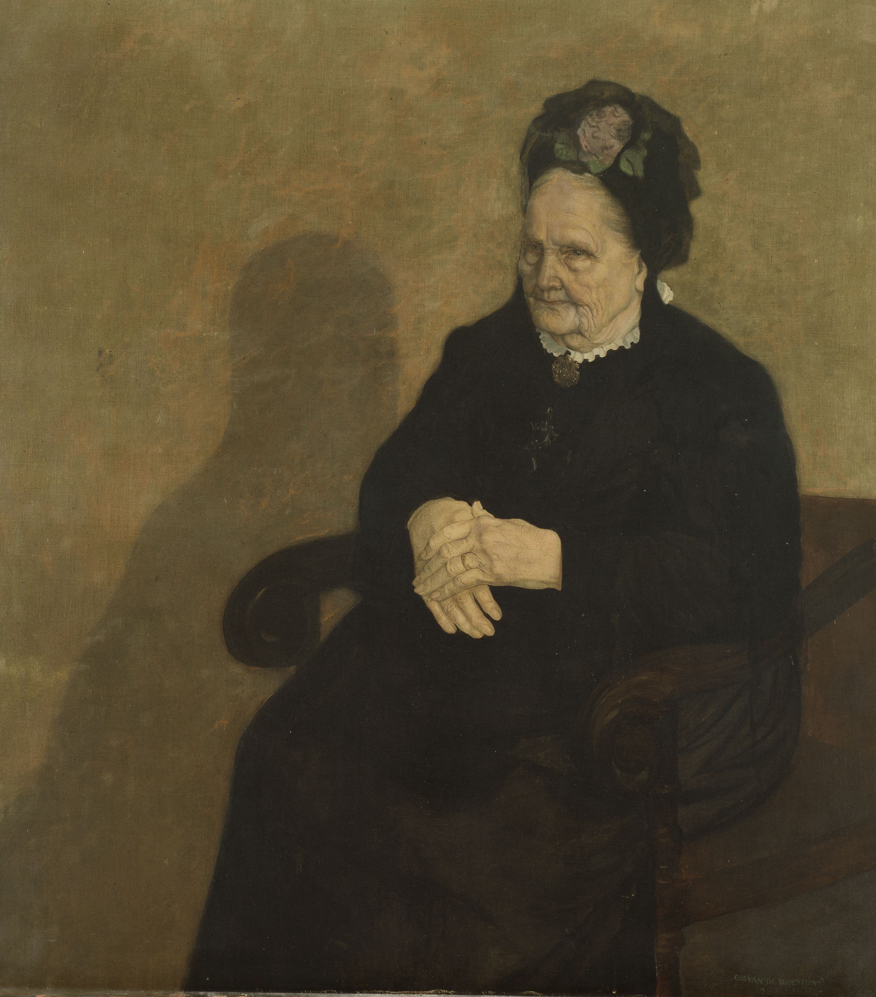 祖母或鲁斯·范·韦南达勒的肖像