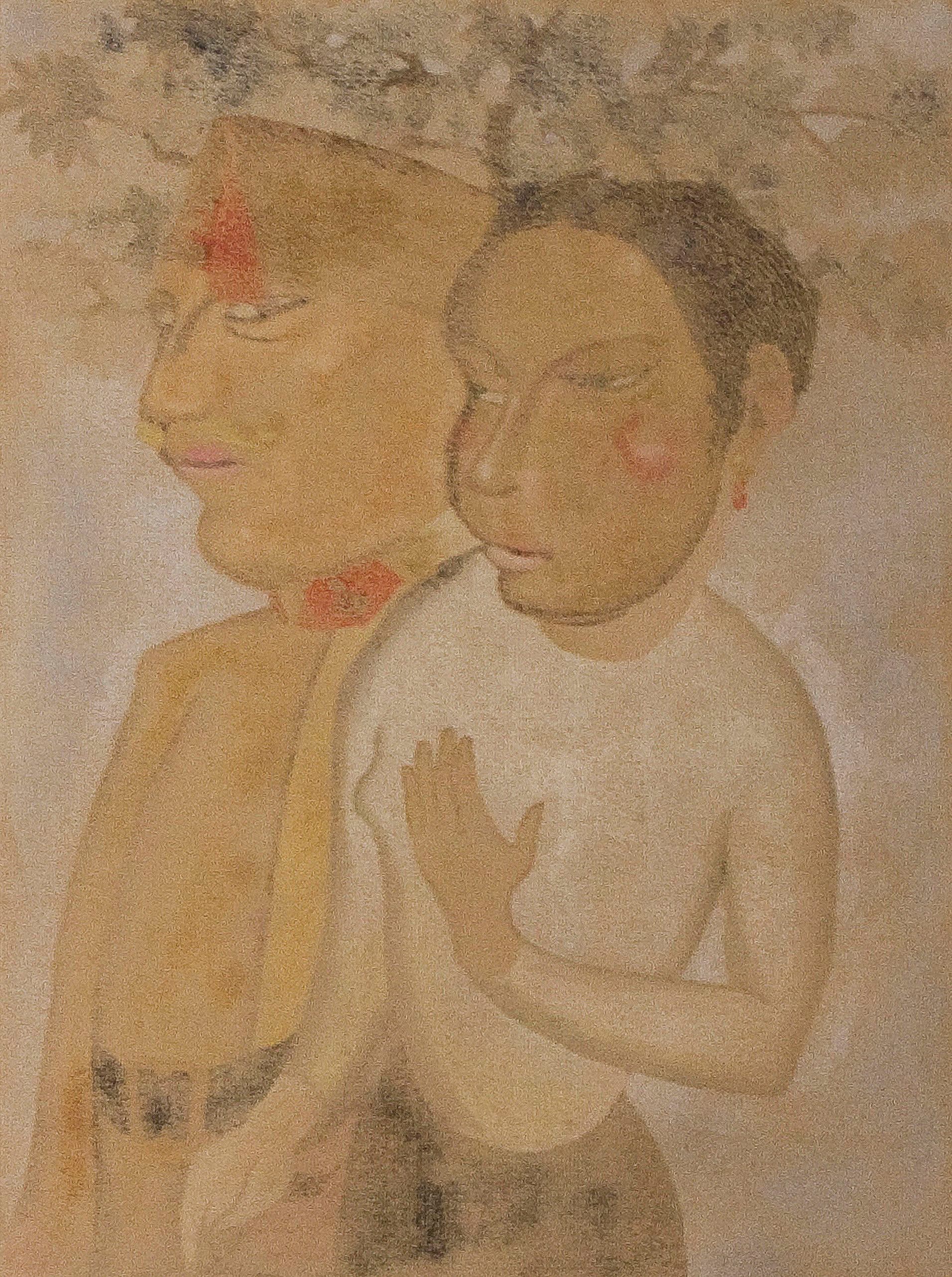 《牧歌》（Idyll）｜古斯塔夫·范·德·沃斯泰恩 Gustave van de Woestijne｜1925