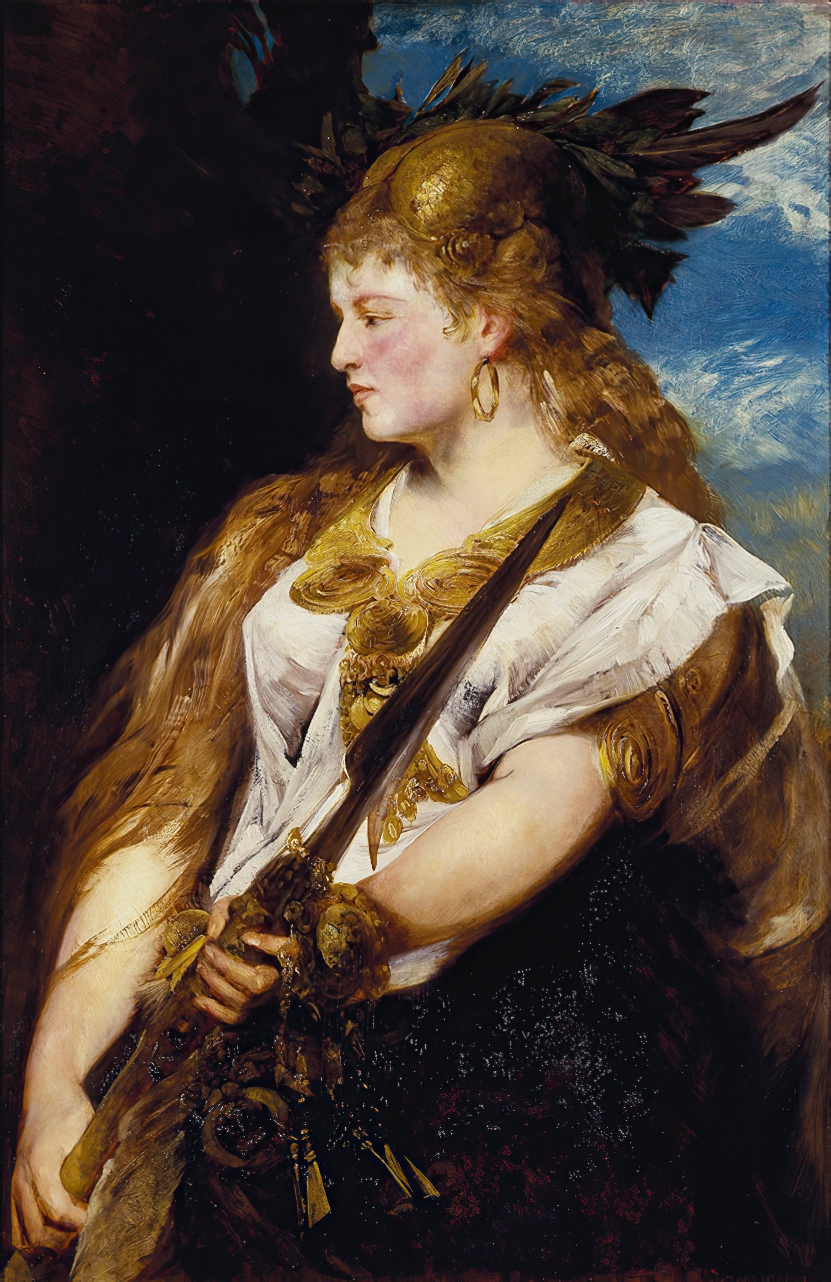 《瓦尔基里》（The Valkyrie）｜汉斯·马卡特 Hans Makart｜1877