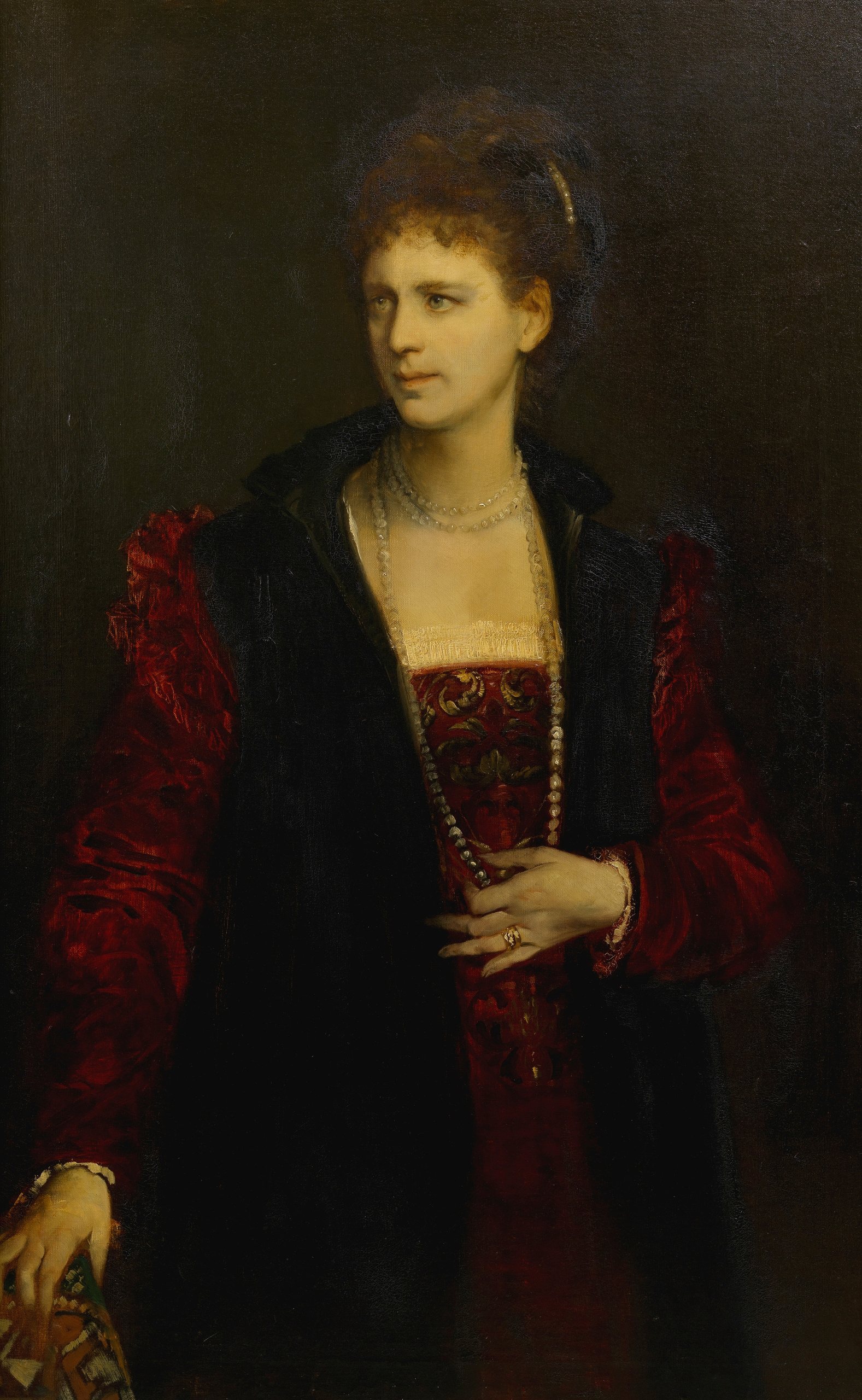 《泽琳·加比隆（演员）》（Zerline Gabillon (actress)）｜汉斯·马卡特 Hans Makart｜1873