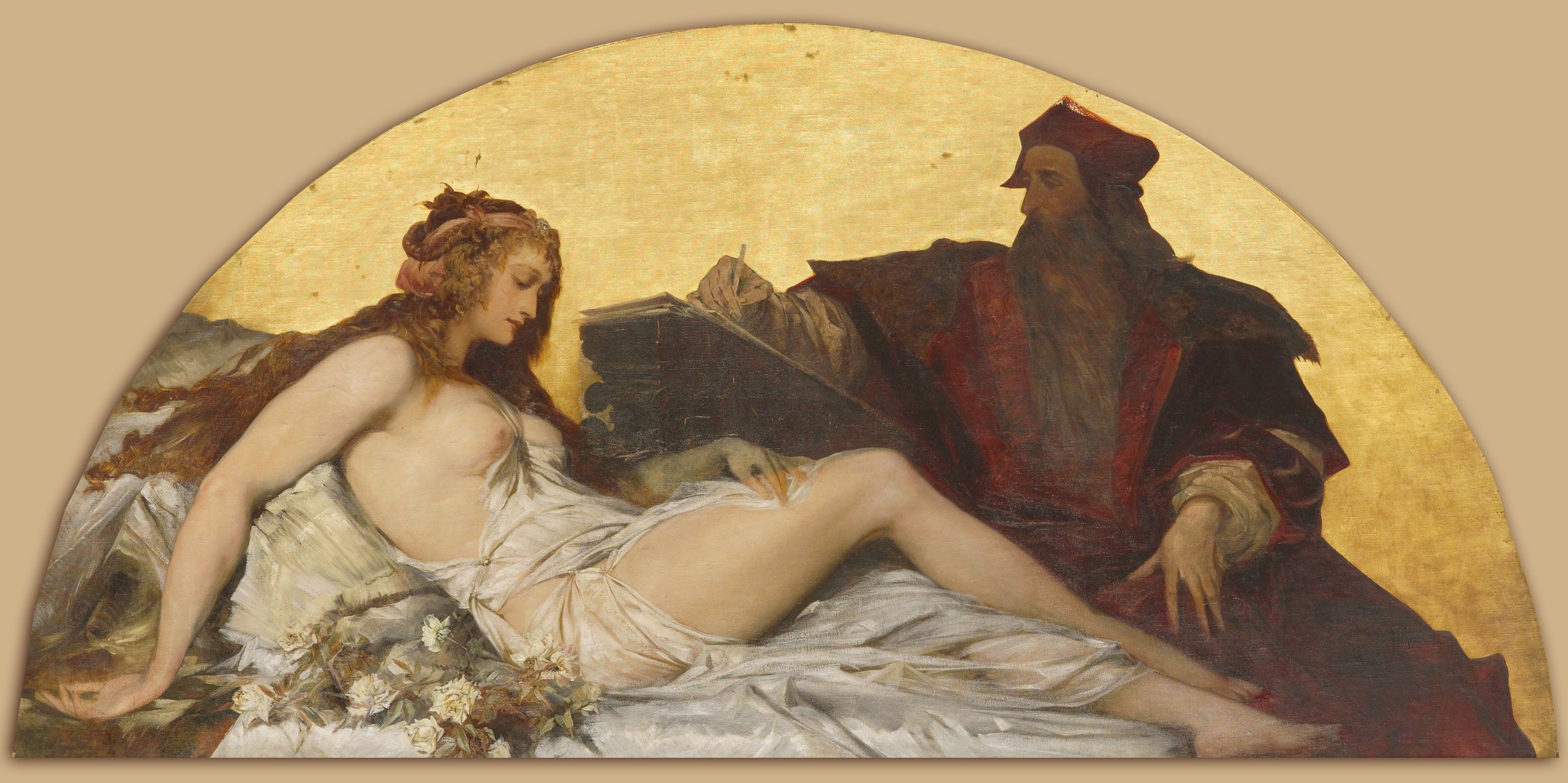 《达芬奇》（Leonardo da Vinci）｜汉斯·马卡特 Hans Makart｜1881-1884