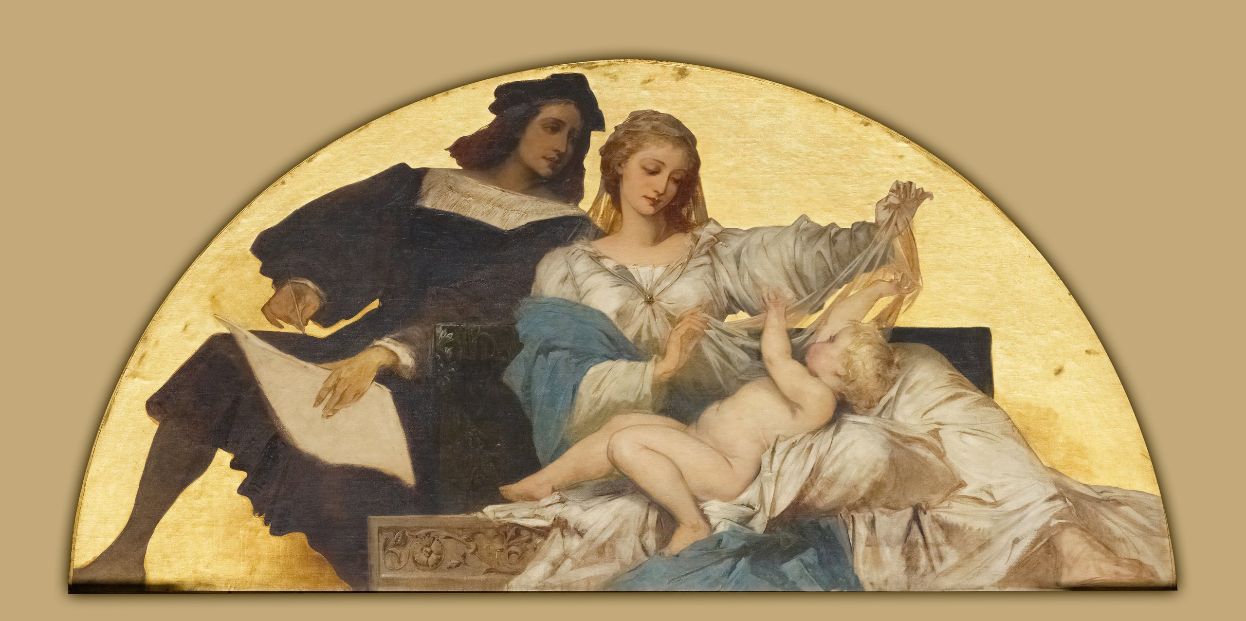 《拉斐尔》（Raphael）｜汉斯·马卡特 Hans Makart｜1881-1884