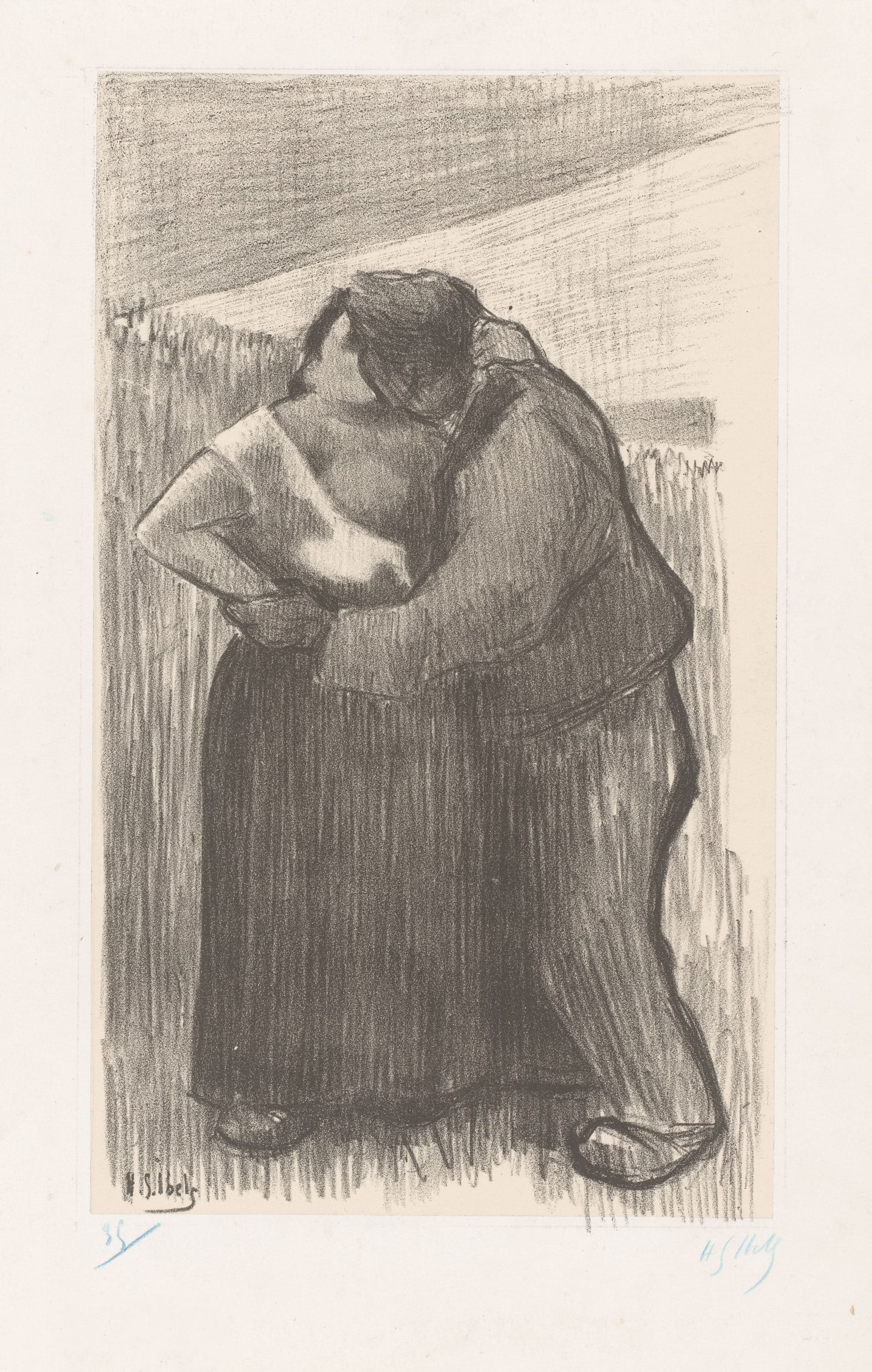 《陆地之地》（Les Culs-Terreux）｜亨利-加布里埃尔·伊贝尔 Henri-Gabriel Ibels｜1893
