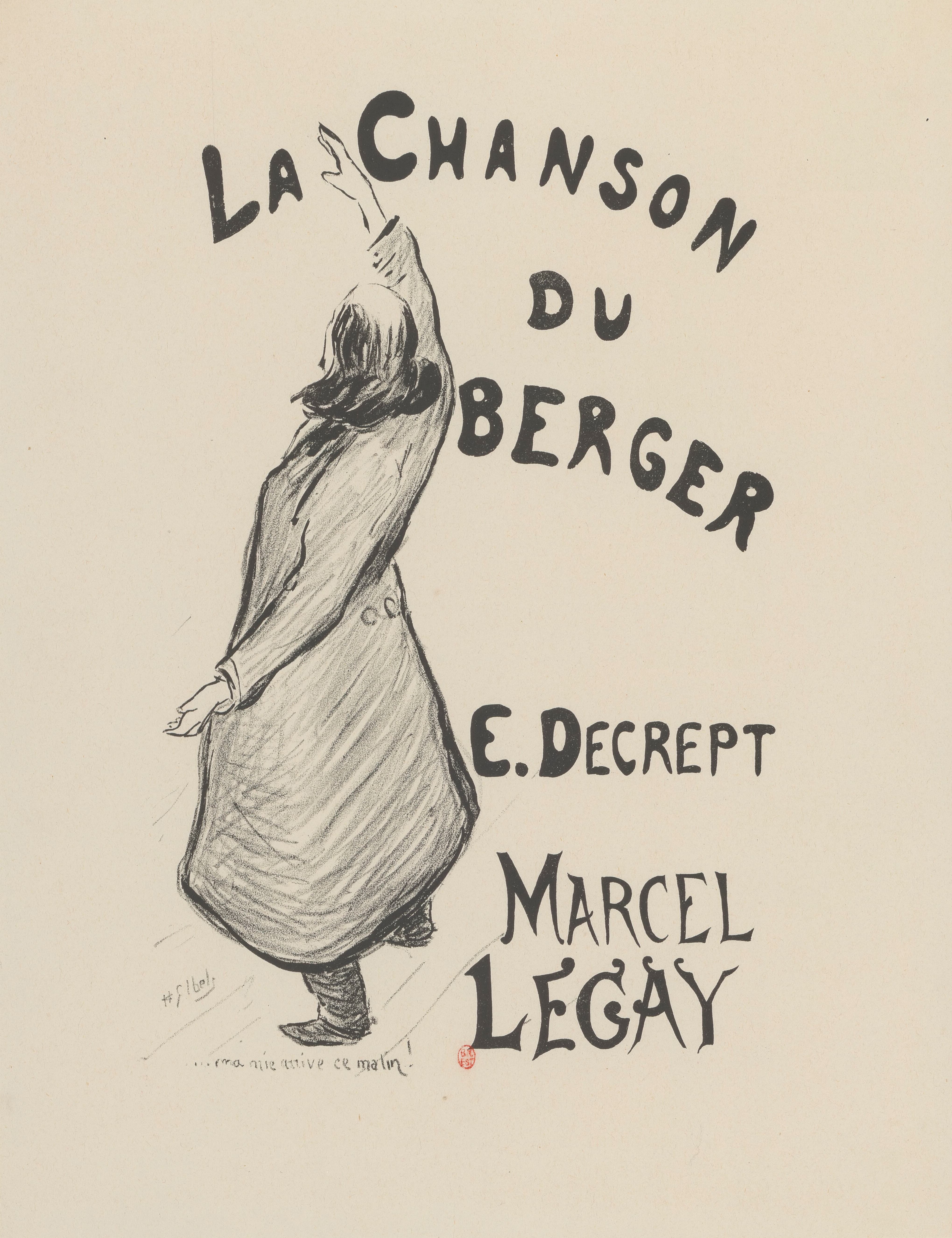 牧羊人之歌 – E. Decrept – Marcel – Legay