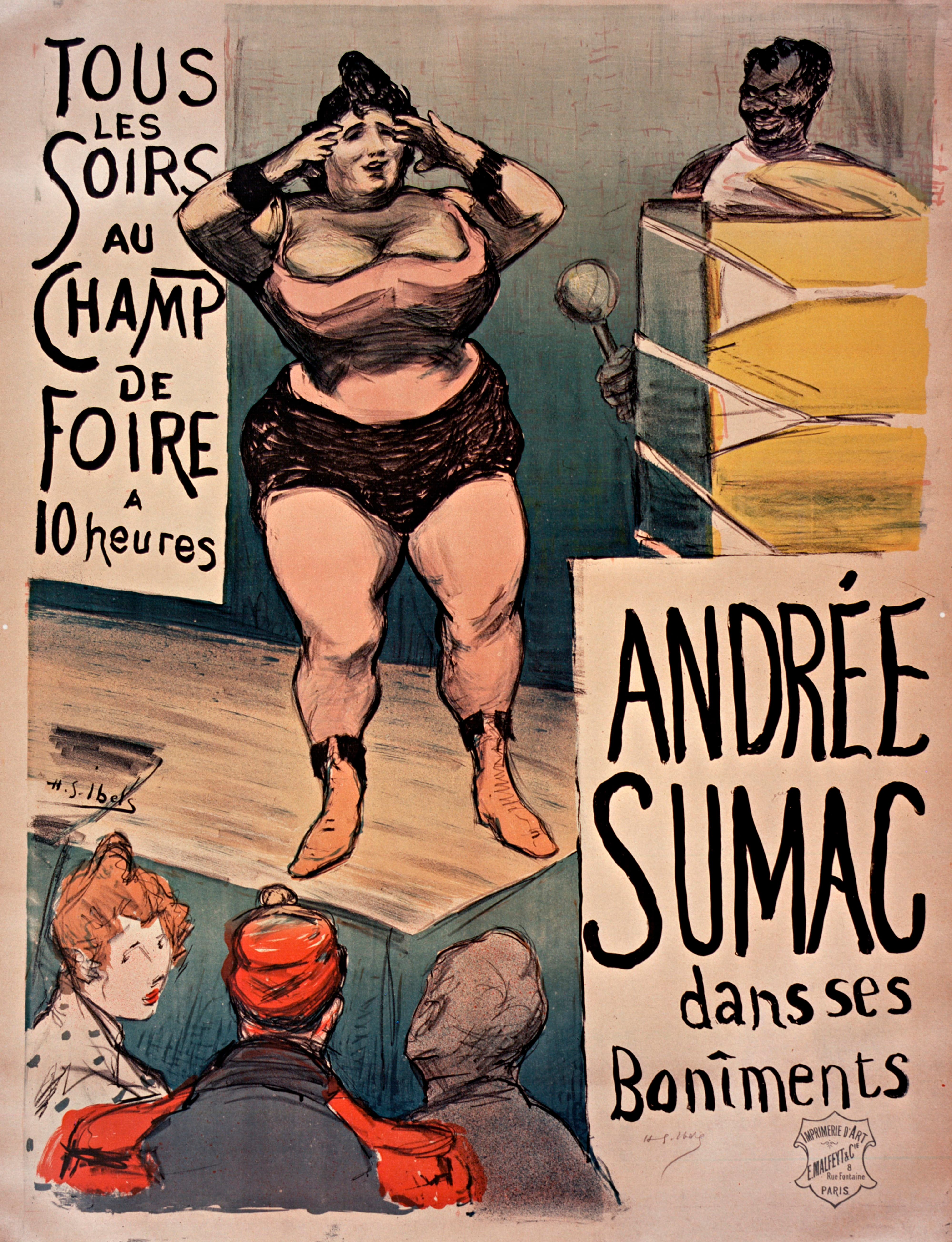 Fairground……Andrée Sumac 的销售宣传