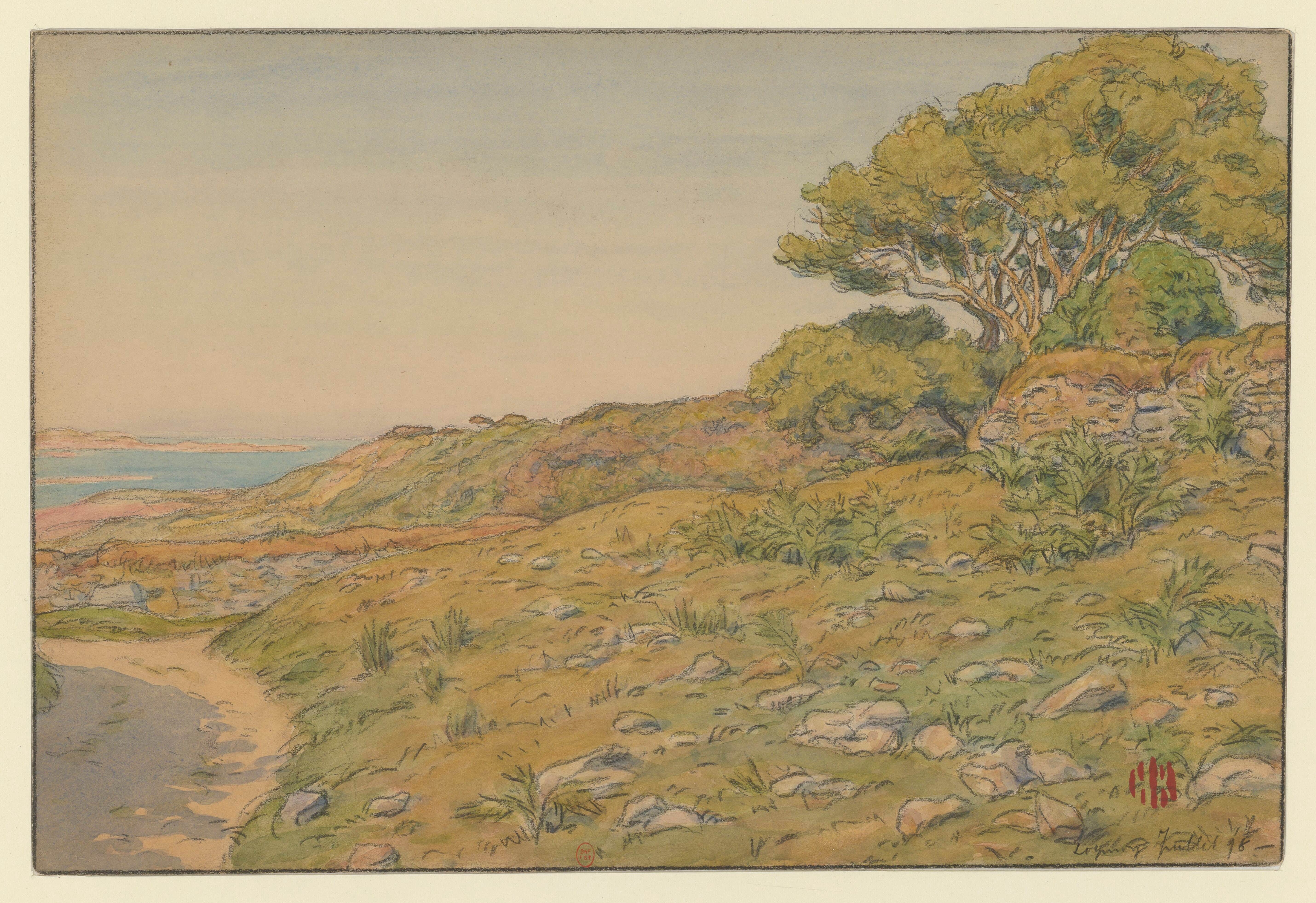 《洛吉维》（Loguivy）｜亨利·里维埃 Henri Rivière｜1898