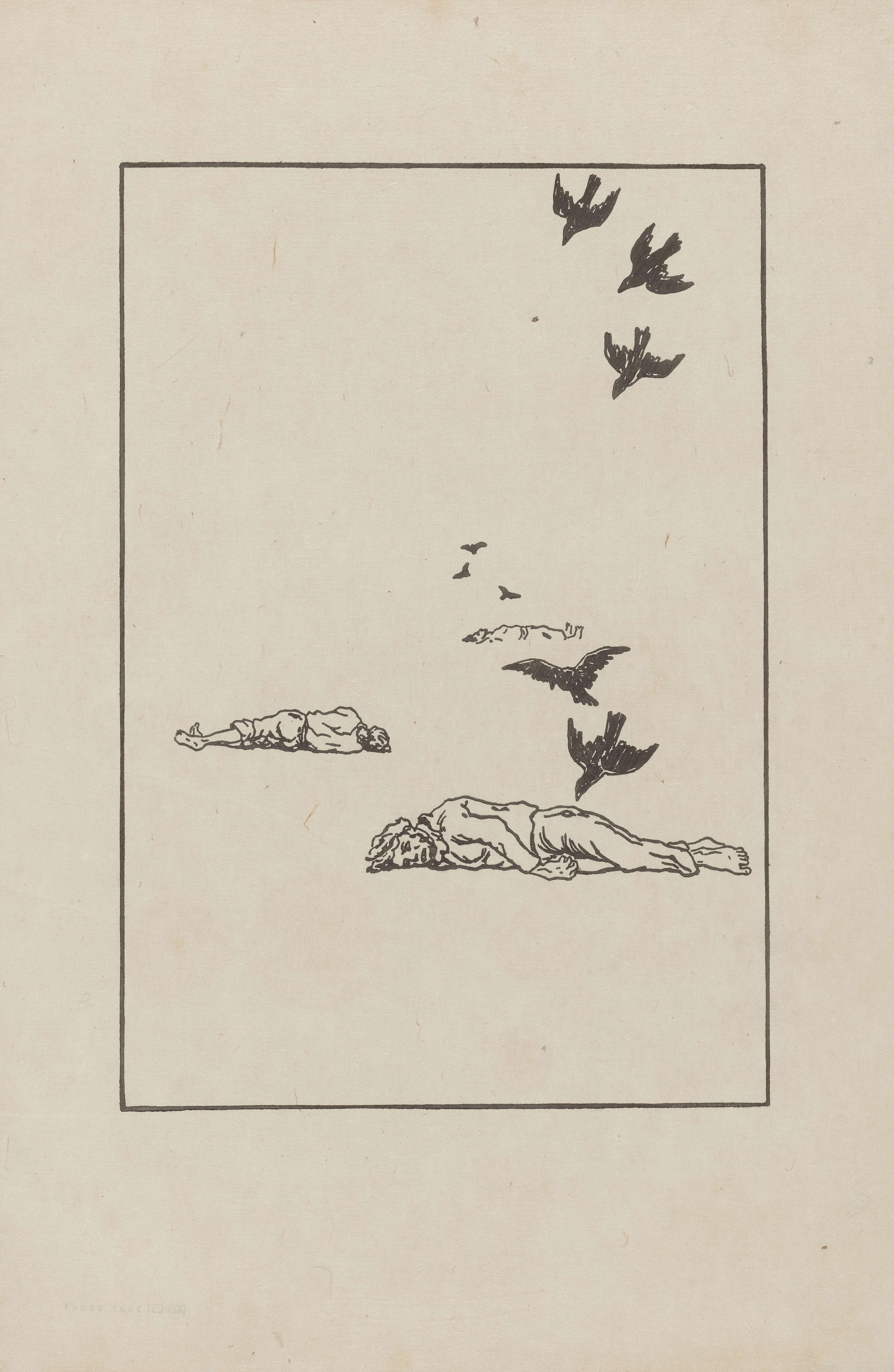 《死亡之湾》（The Bay of the Dead）｜亨利·里维埃 Henri Rivière｜1900