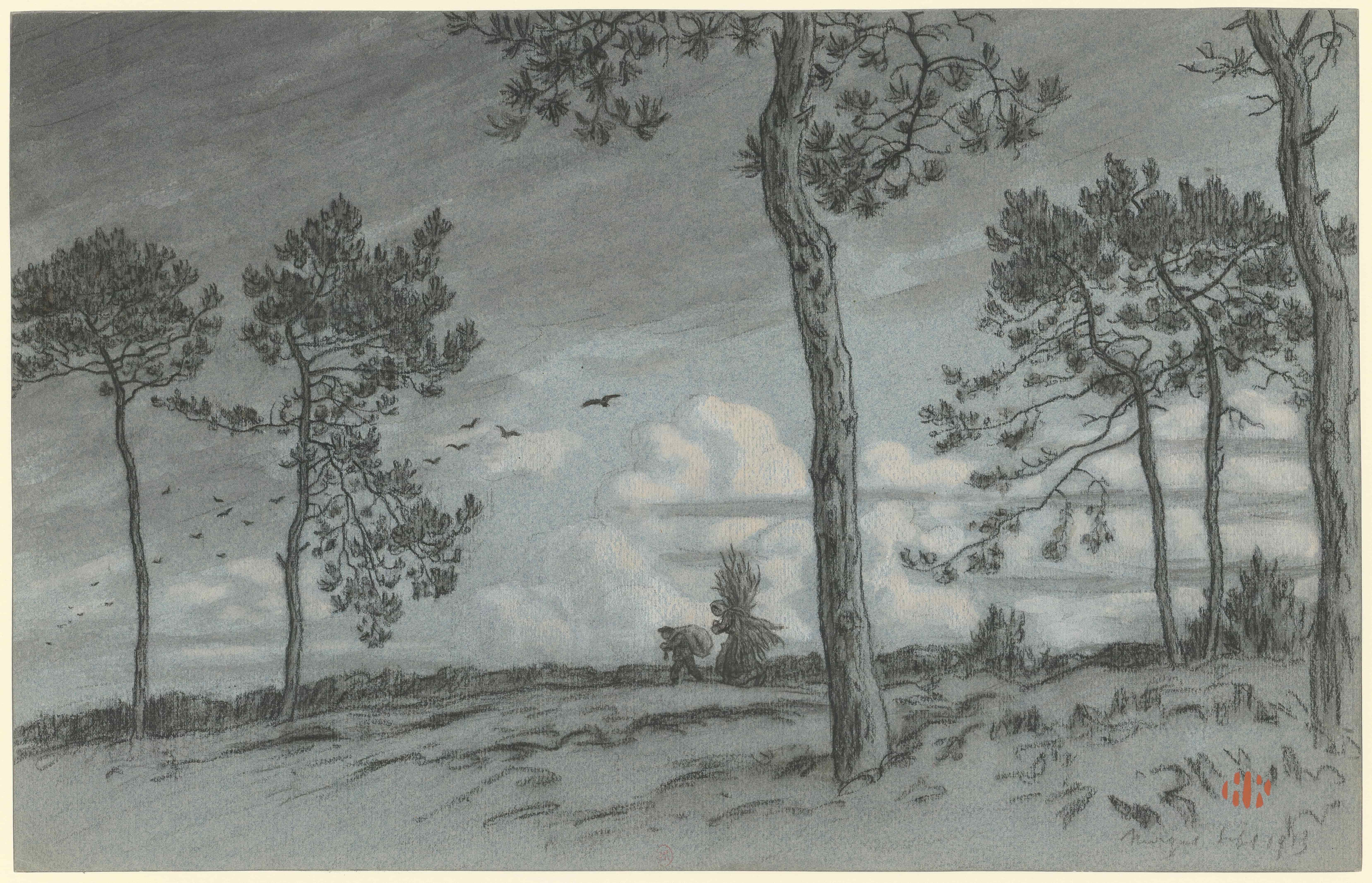 《莫加特》（Morgat）｜亨利·里维埃 Henri Rivière｜1913