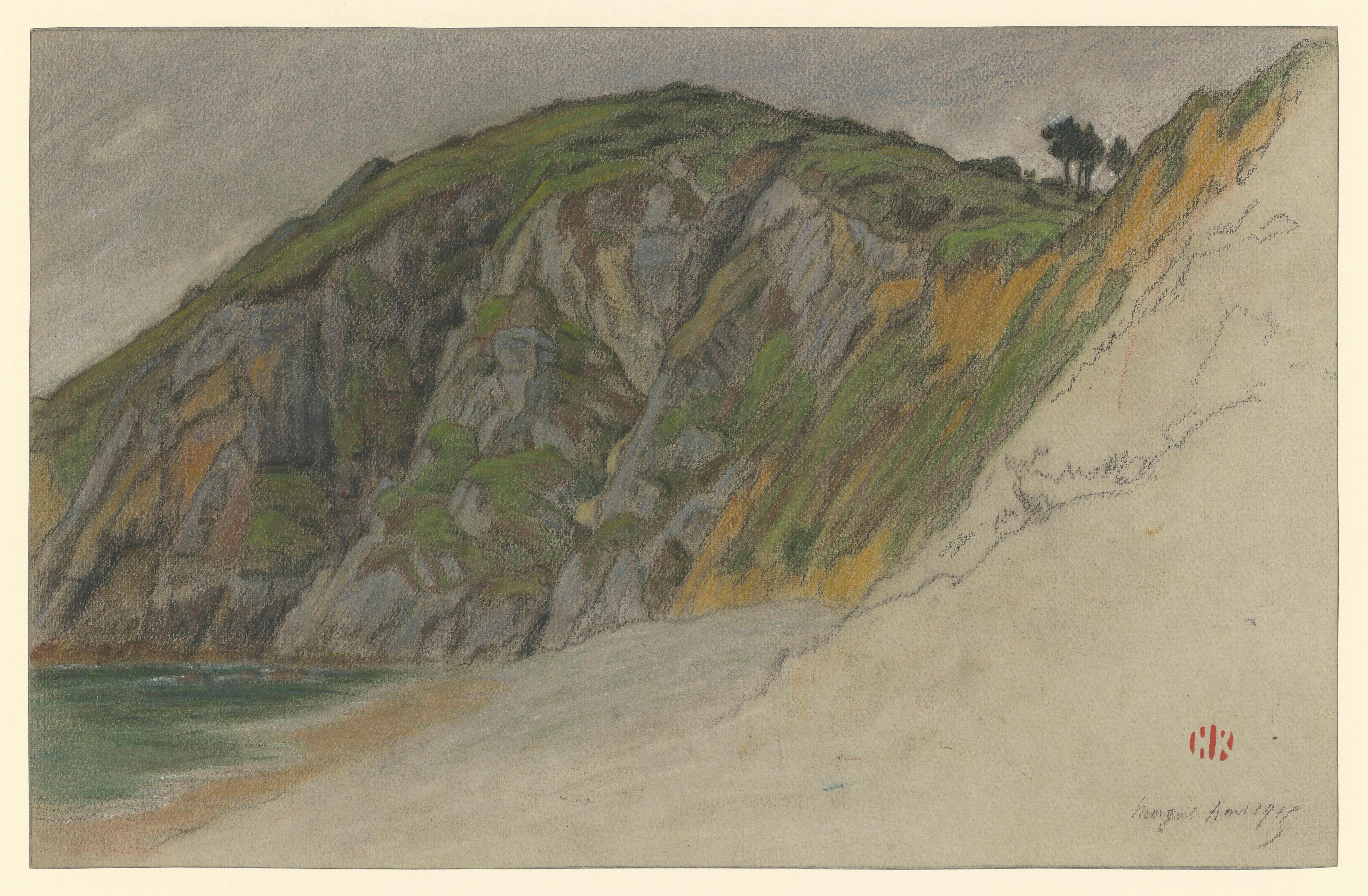 《莫加特》（Morgat）｜亨利·里维埃 Henri Rivière｜1915