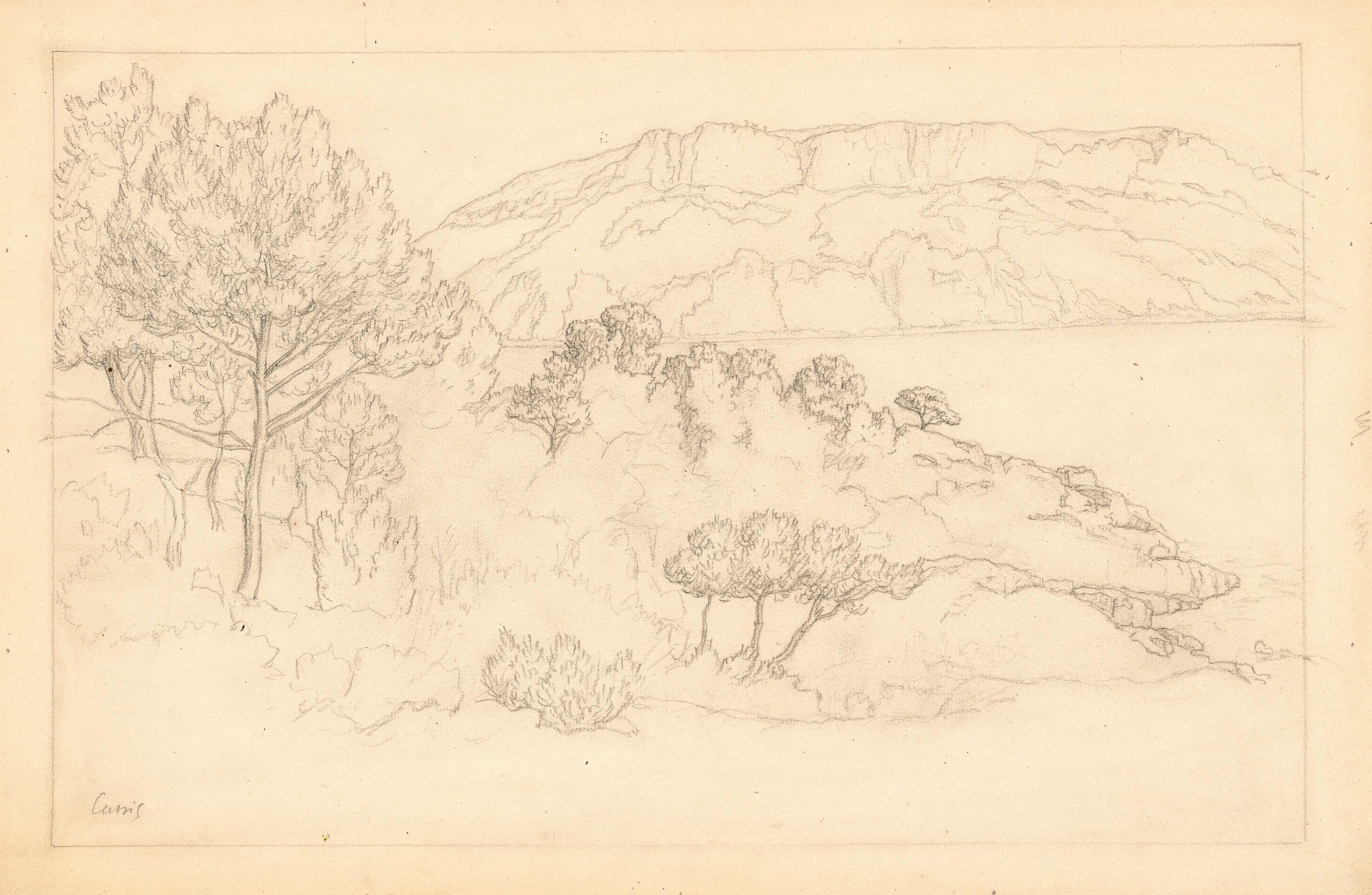 《卡西斯》（Cassis）｜亨利·里维埃 Henri Rivière｜1923