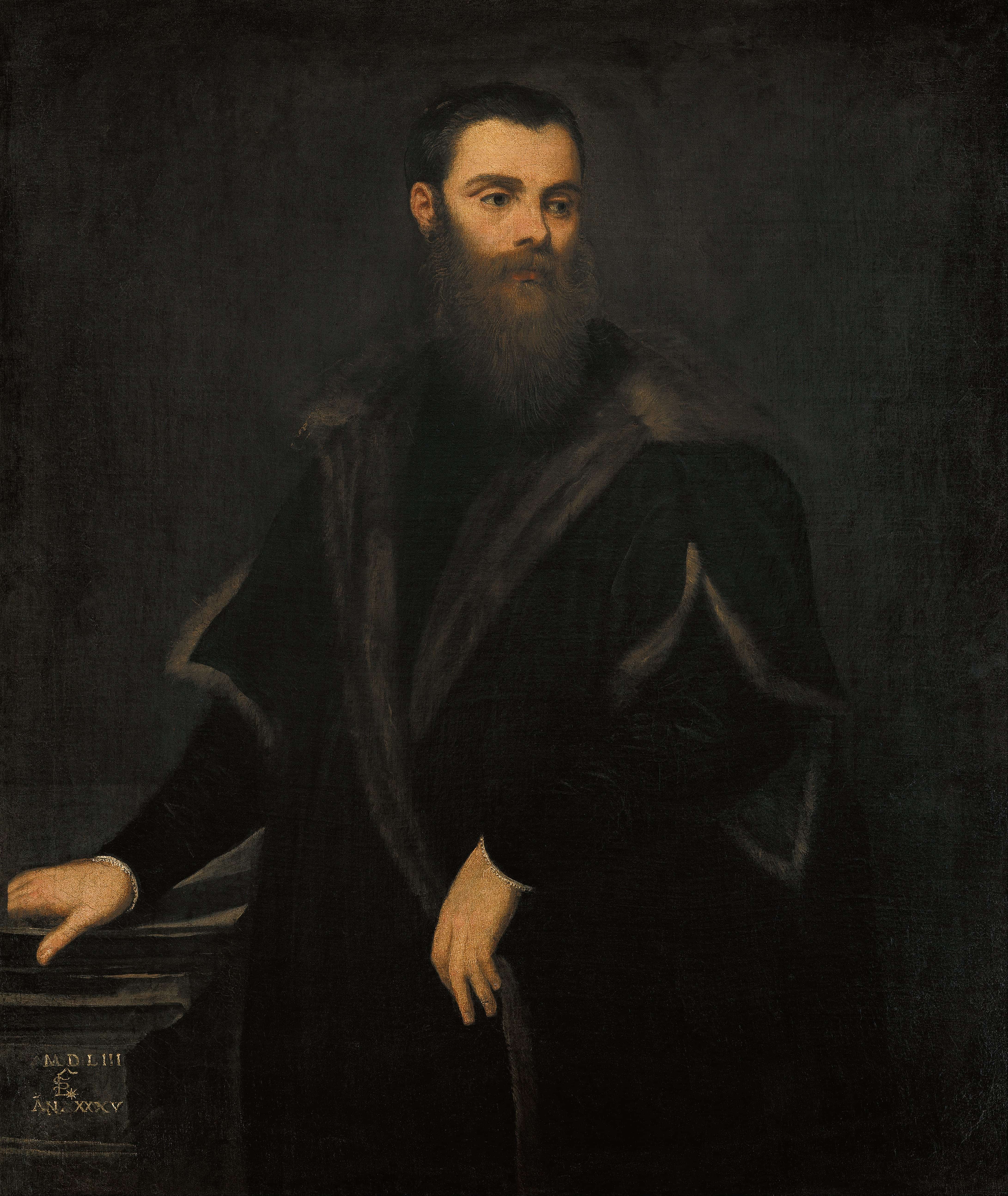 《洛伦佐·索兰佐肖像》（Lorenzo Soranzo）｜雅各布·丁托列托 Jacopo Tintoretto｜不明