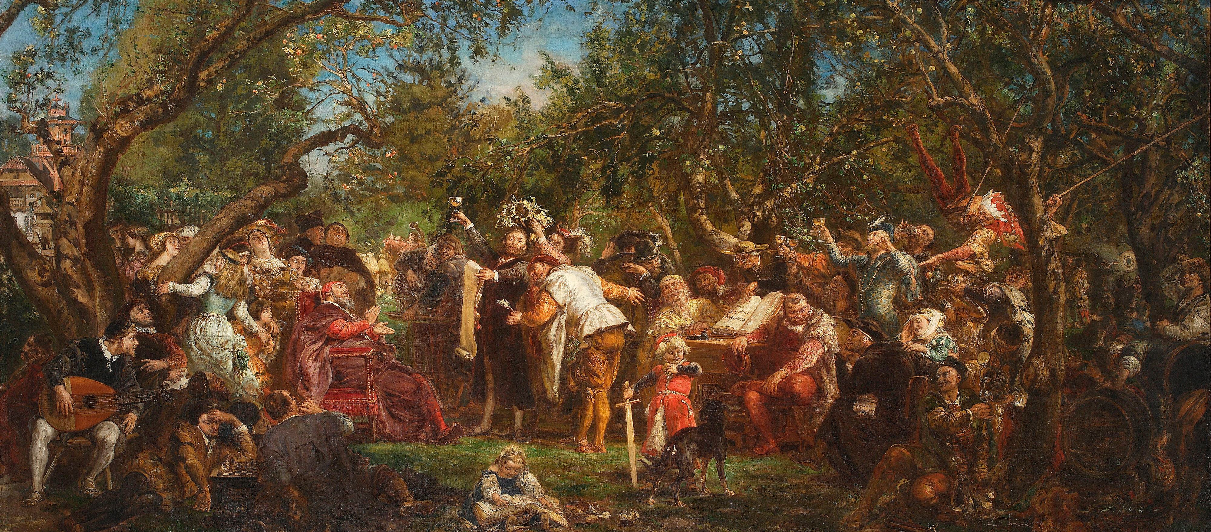 《巴宾共和国》（The Babin Republic）｜扬·马泰伊科 Jan Matejko｜1881