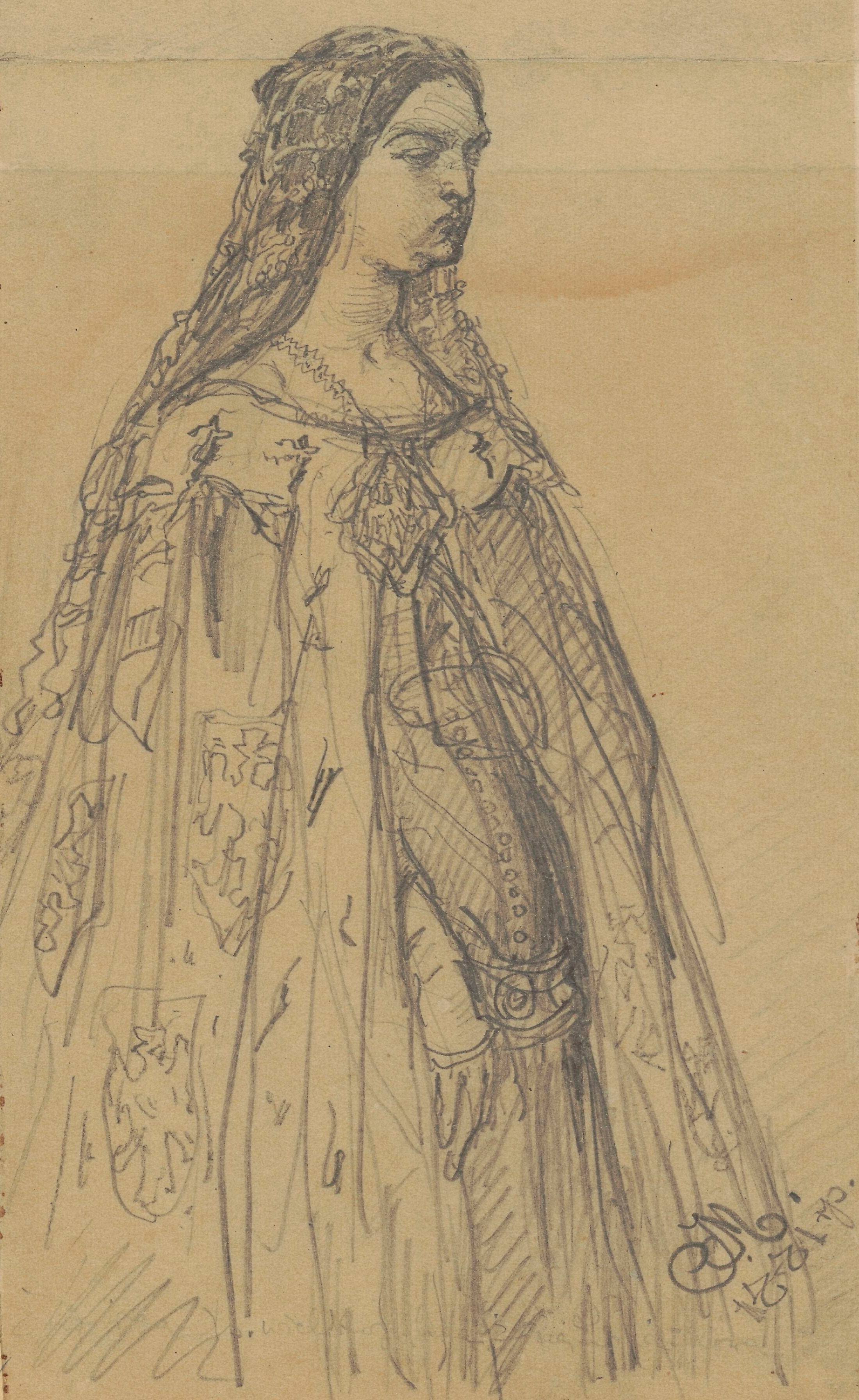《雅德维加王后》（Queen Jadwiga）｜扬·马泰伊科 Jan Matejko｜1881