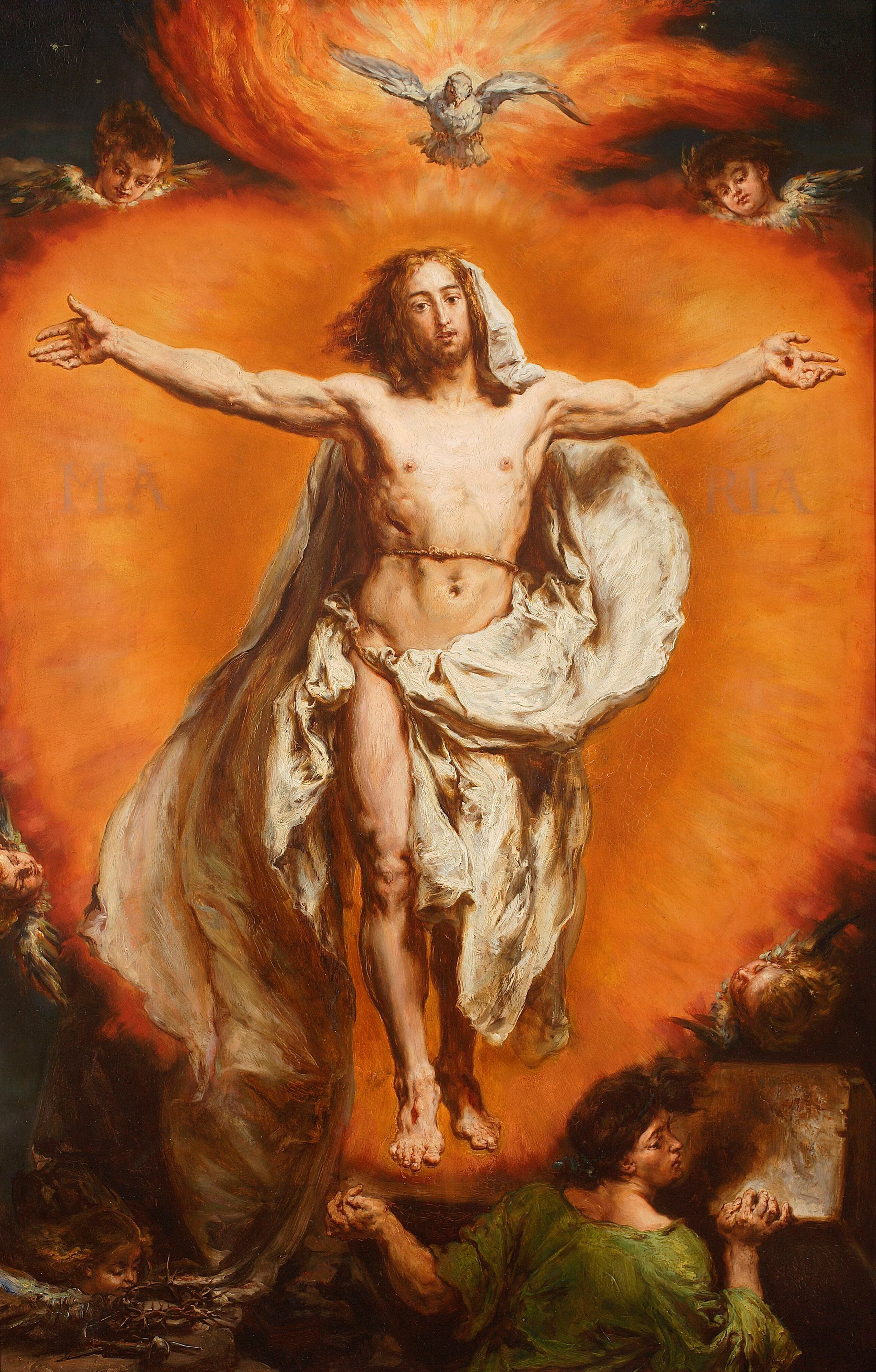 《扬升》（Ascension）｜扬·马泰伊科 Jan Matejko｜1884