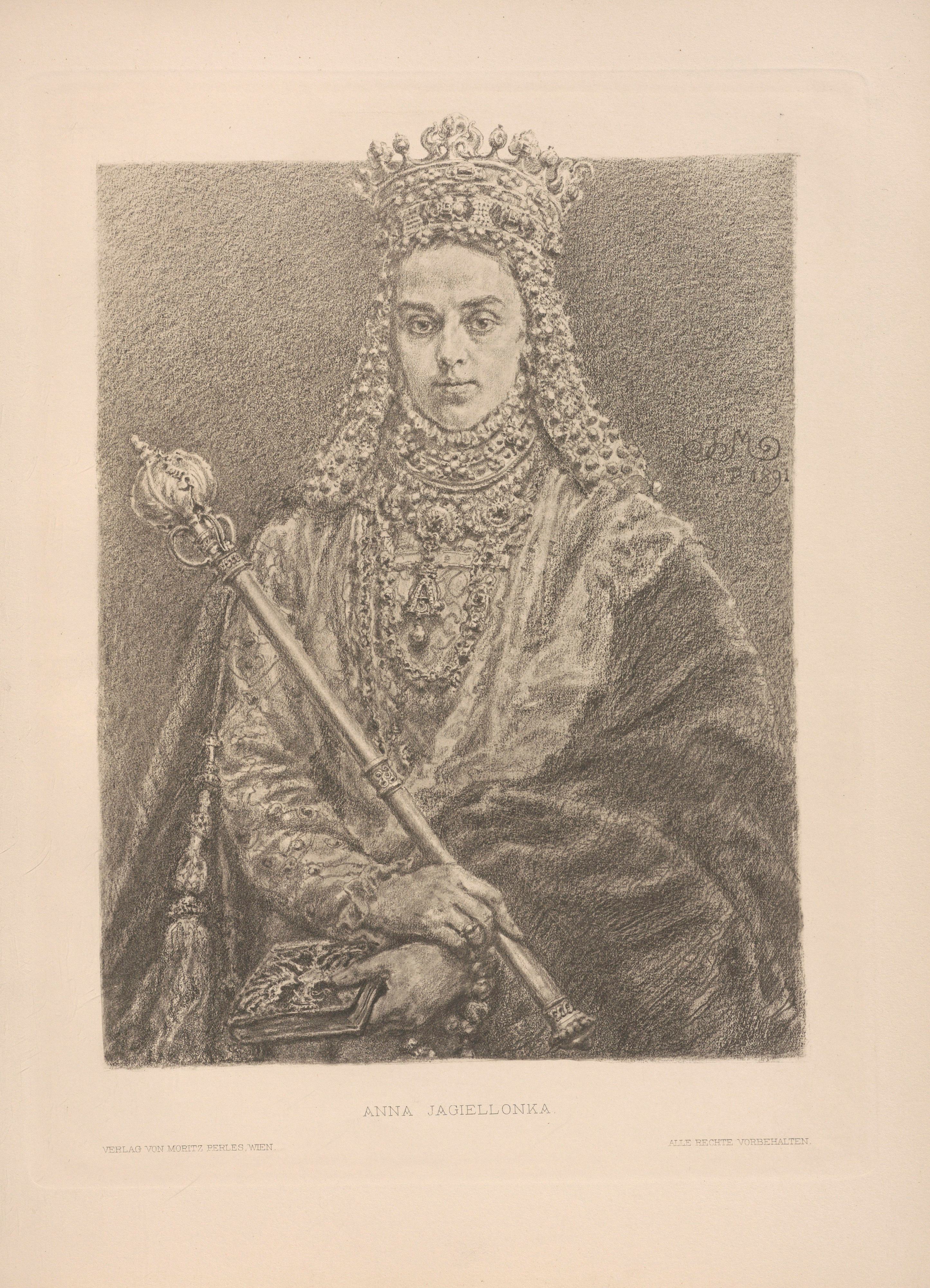 《安娜·雅盖隆卡》（Anna Jagiellonka）｜扬·马泰伊科 Jan Matejko｜1893