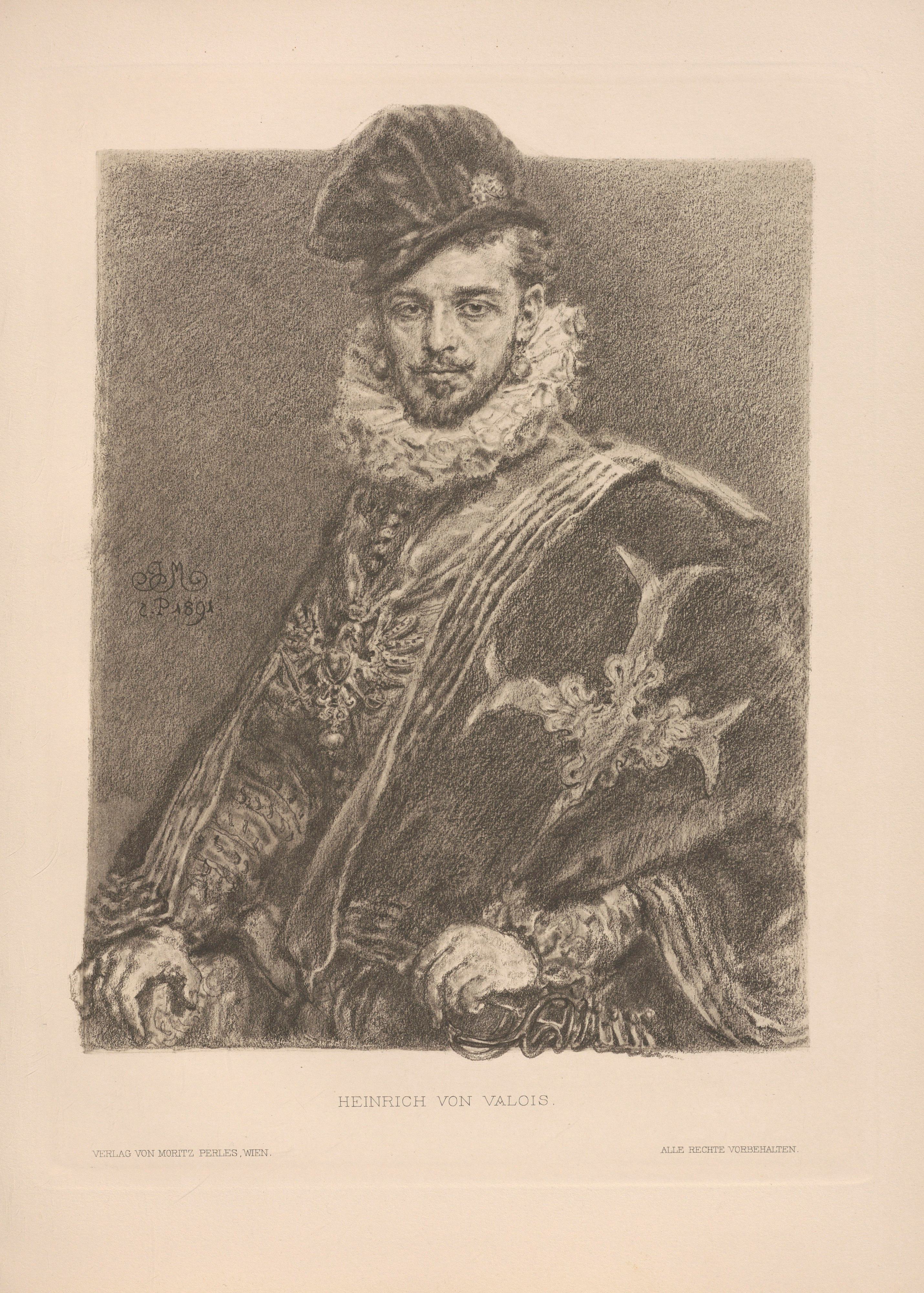 《瓦卢瓦的亨利》（Henry of Valois）｜扬·马泰伊科 Jan Matejko｜1893