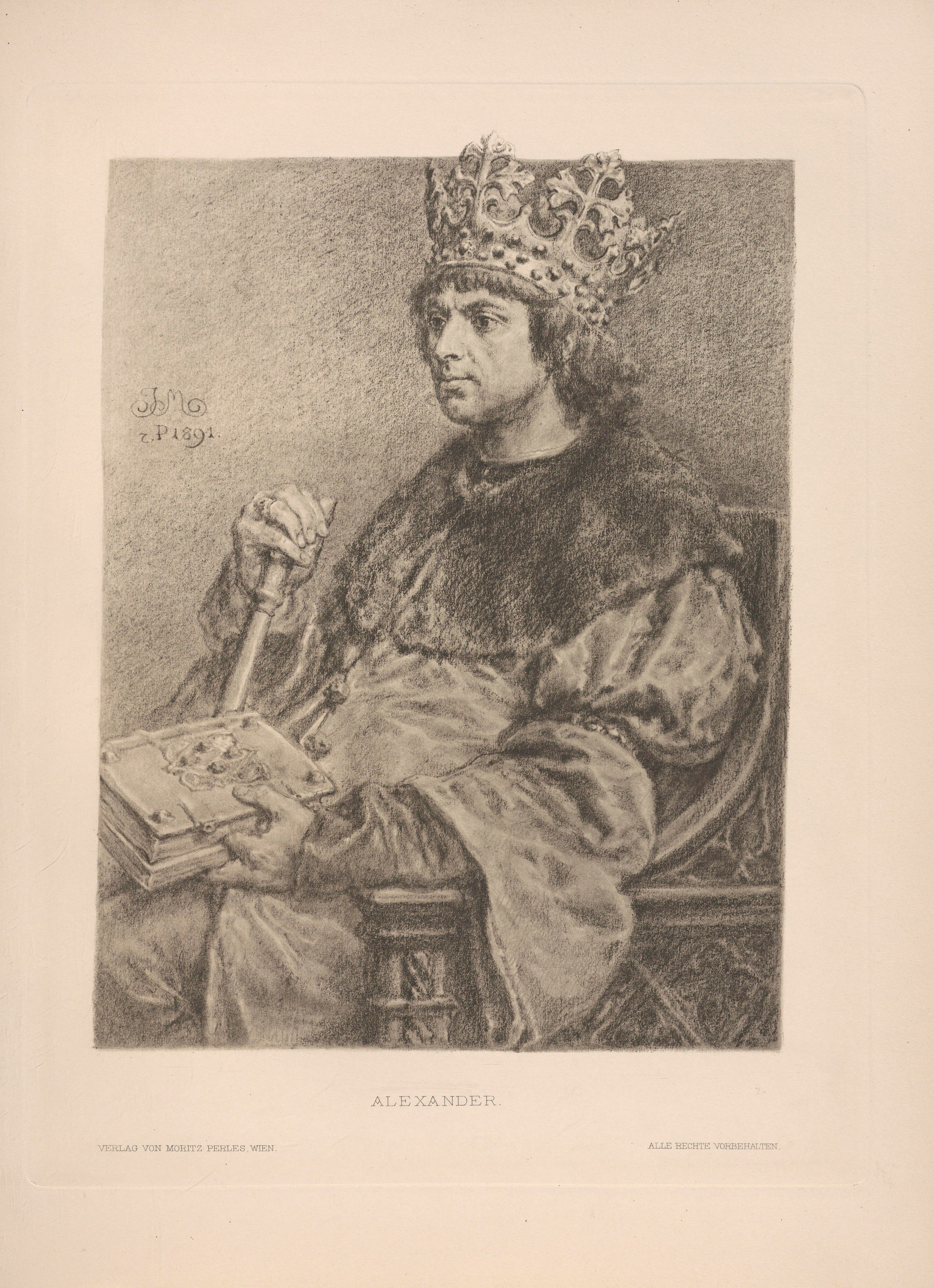 《亚历山大》（Alexander）｜扬·马泰伊科 Jan Matejko｜1893