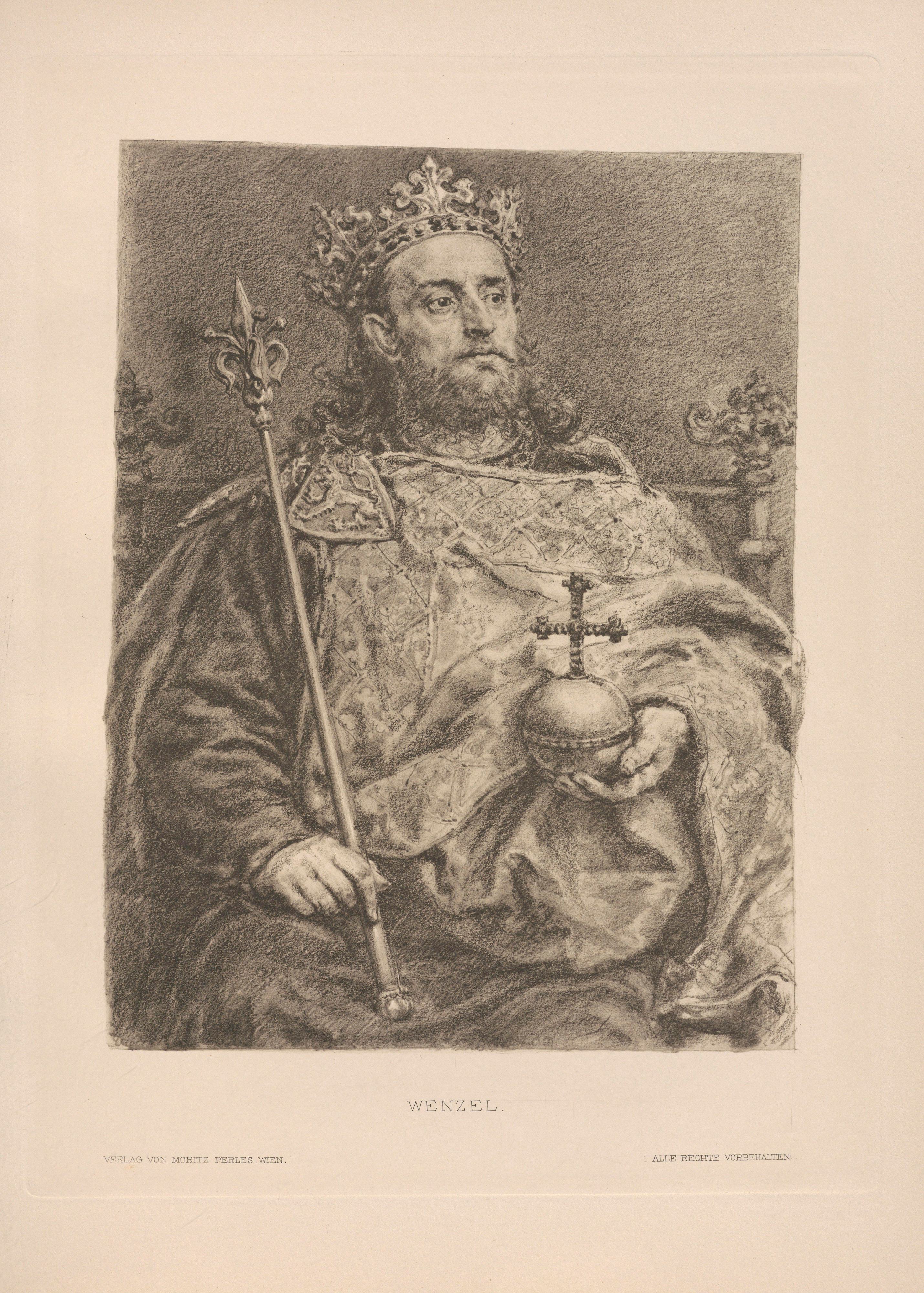 《温泽尔》（Wenzel）｜扬·马泰伊科 Jan Matejko｜1893