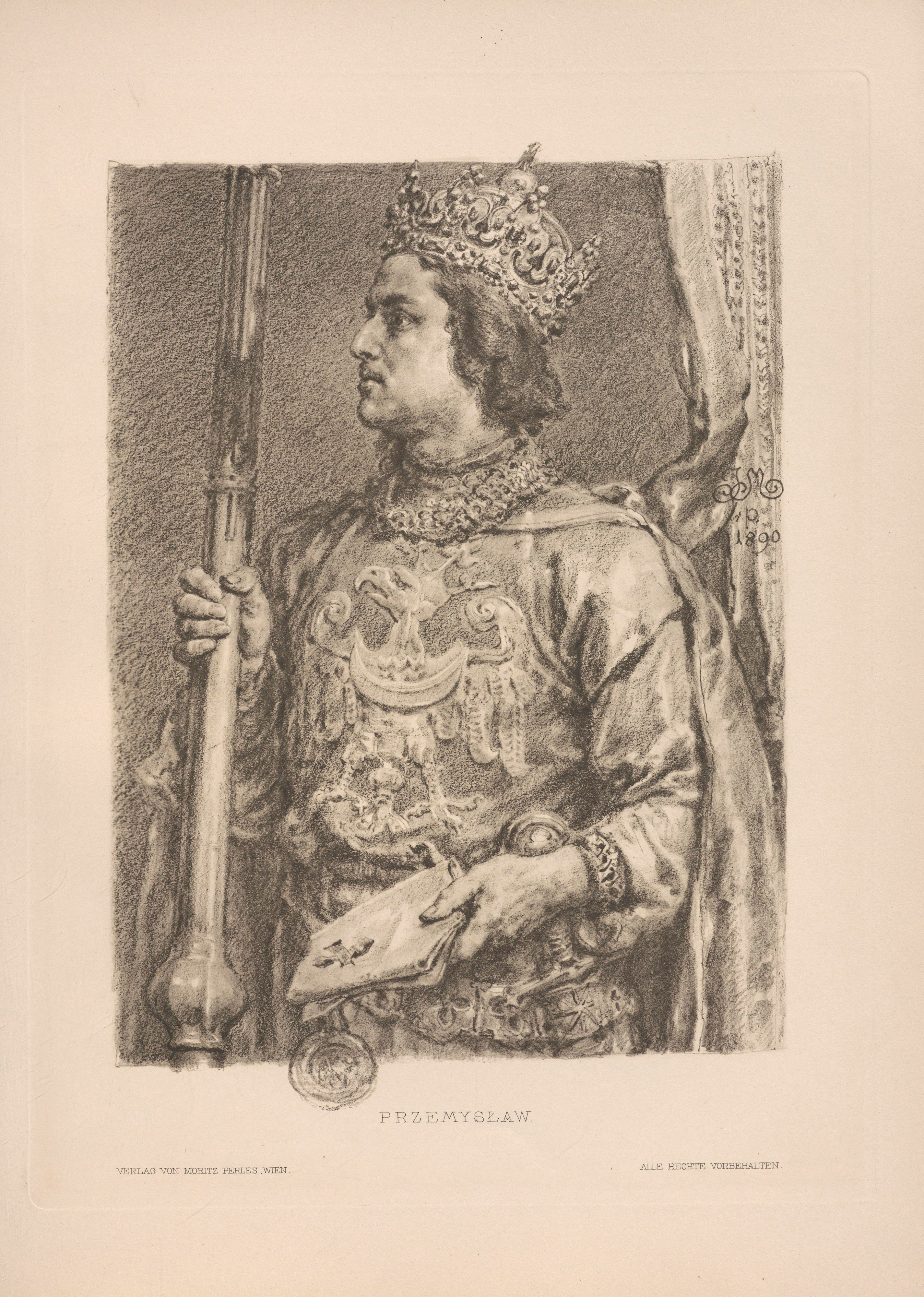 《普热梅斯瓦夫》（Przemysław）｜扬·马泰伊科 Jan Matejko｜1893