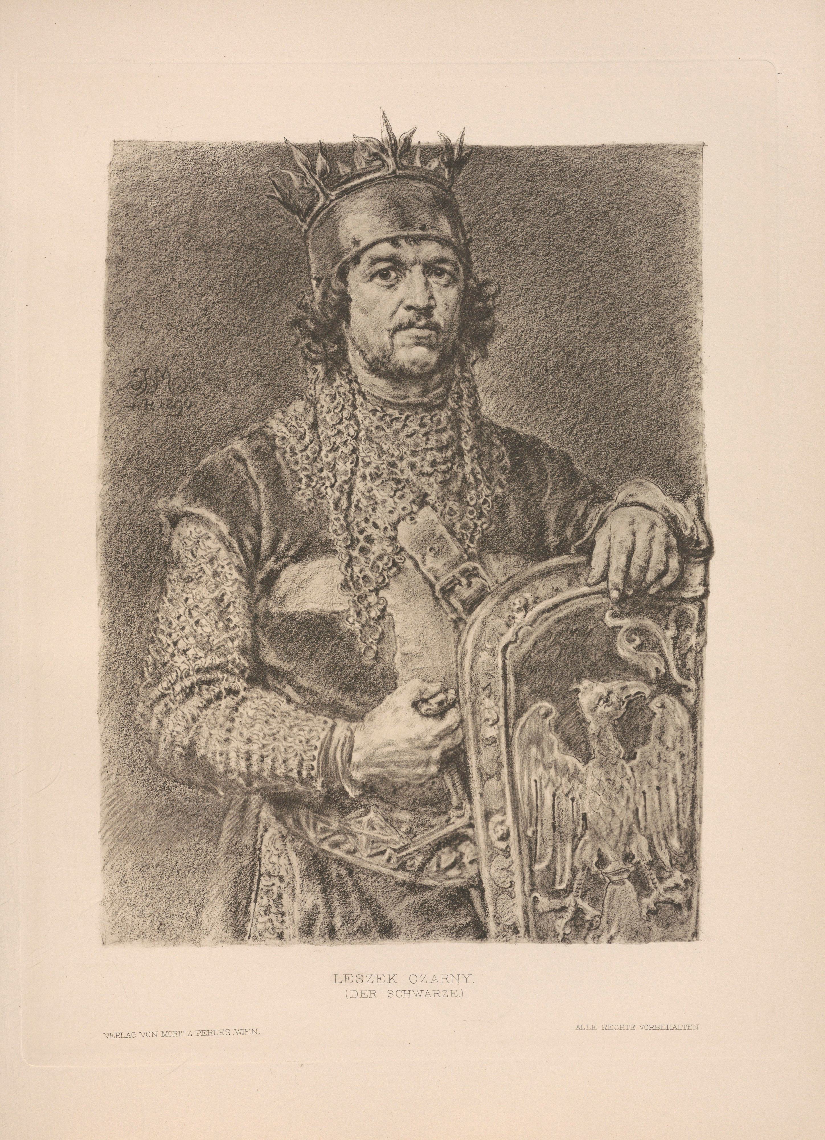 《莱斯泽克·查尔尼》（Leszek Czarny）｜扬·马泰伊科 Jan Matejko｜1893