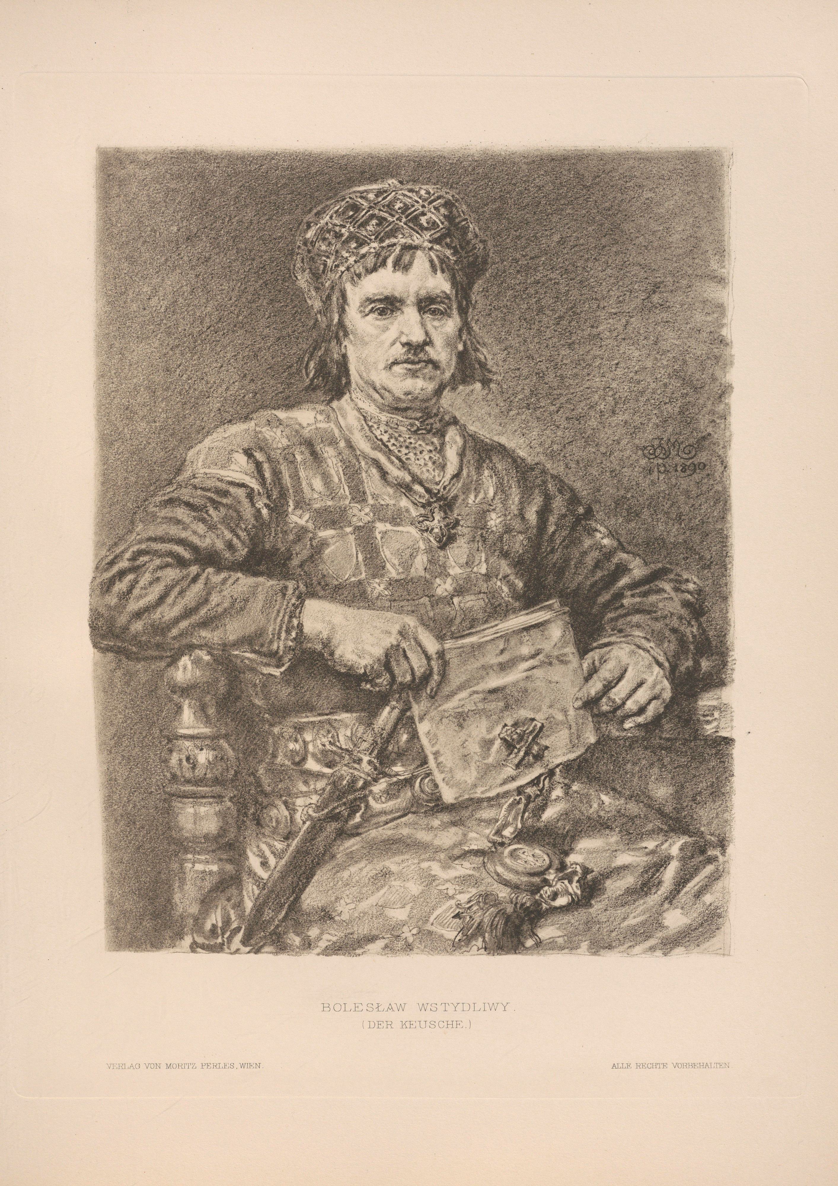 《贞洁者波列斯瓦夫》（Bolesław the Chaste）｜扬·马泰伊科 Jan Matejko｜1893