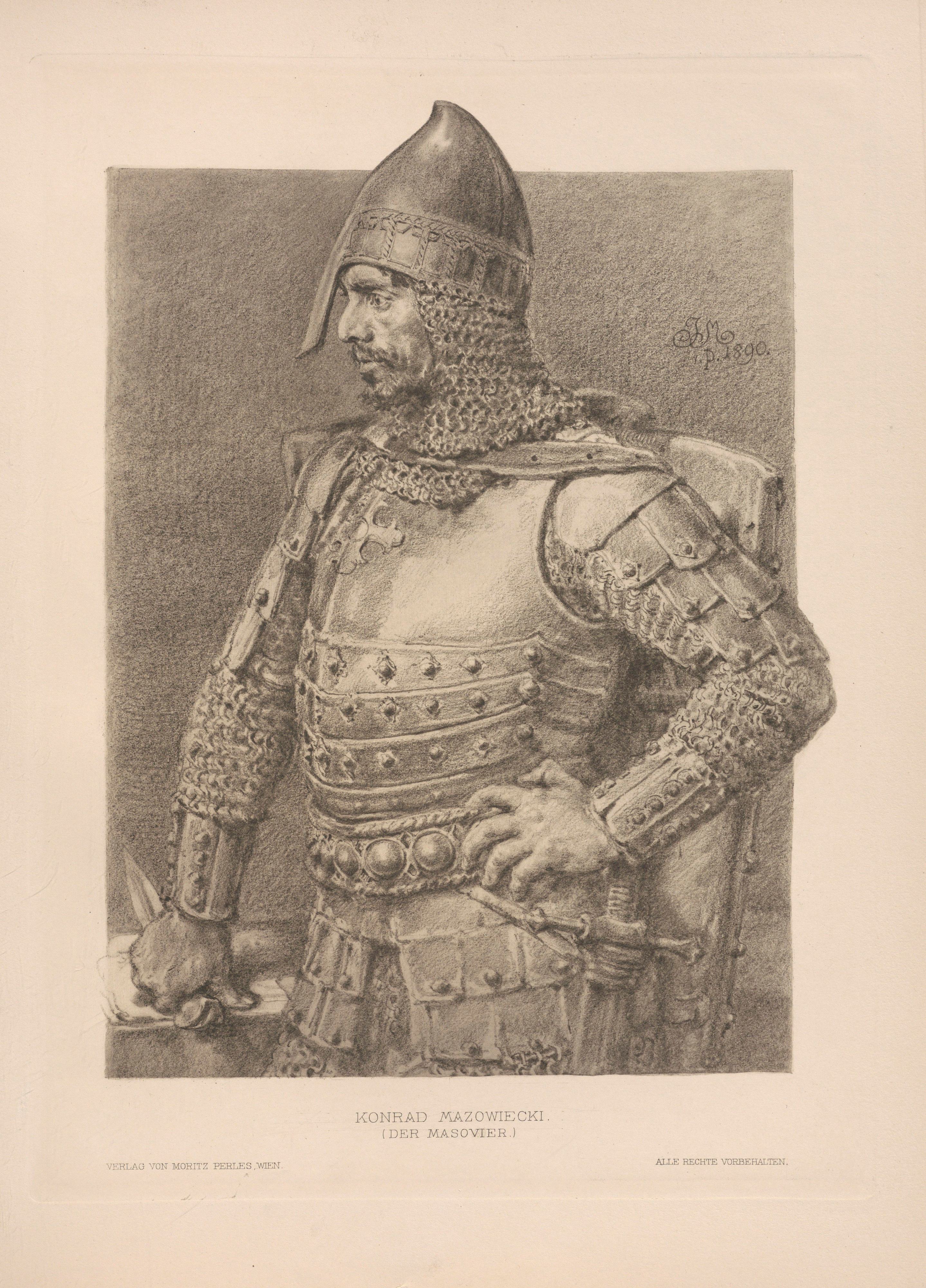 《康拉德·马佐维茨基》（Konrad Mazowiecki）｜扬·马泰伊科 Jan Matejko｜1893