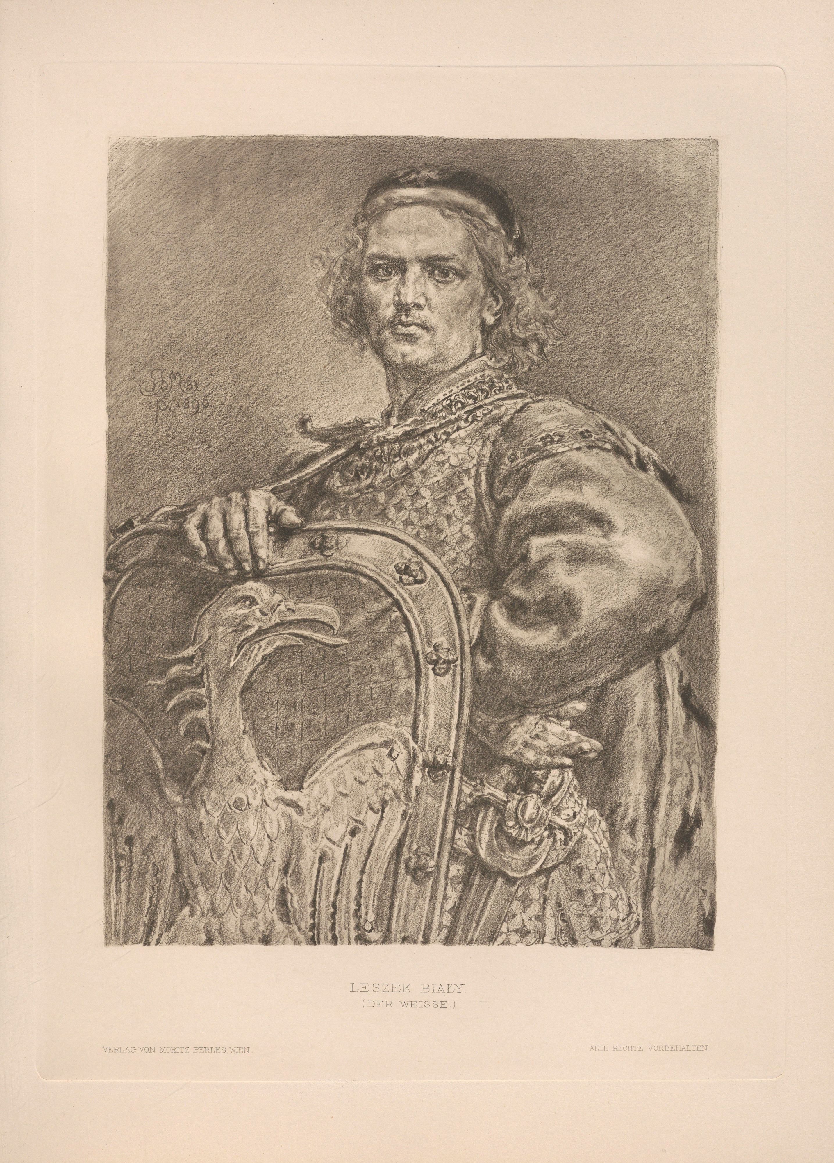 《白色的莱泽克》（Leszek the White）｜扬·马泰伊科 Jan Matejko｜1893