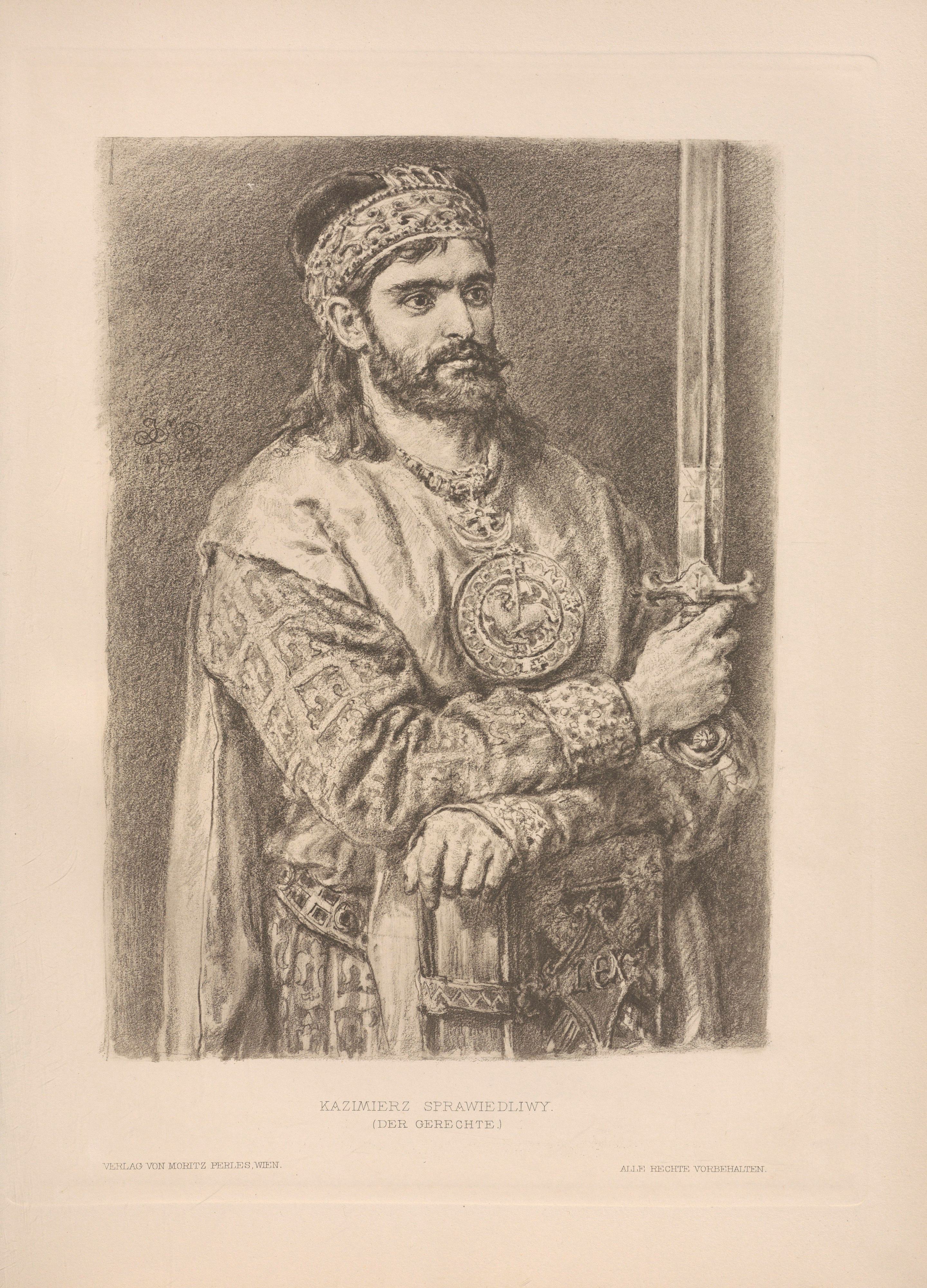 《正义者卡西米尔》（Casimir the Just）｜扬·马泰伊科 Jan Matejko｜1893