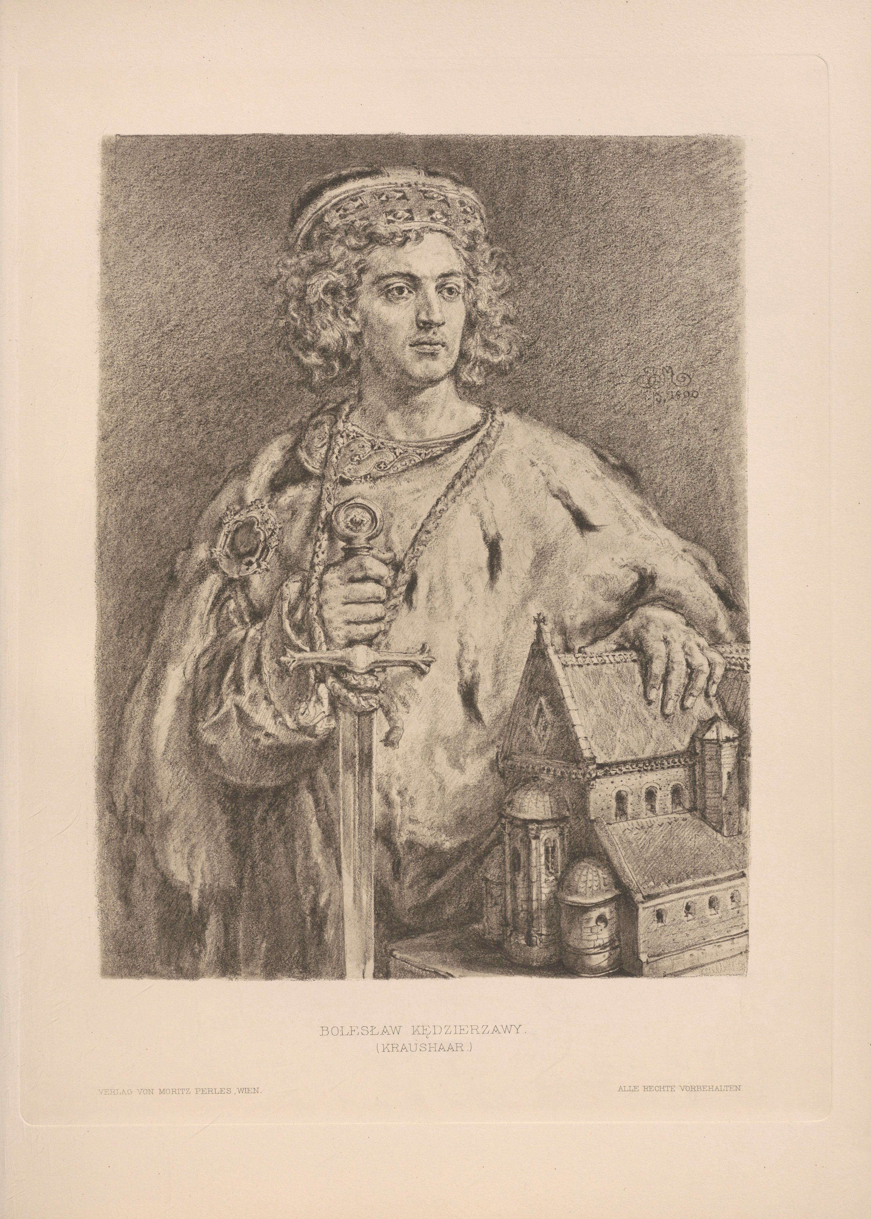 《博莱斯瓦夫·肯杰扎维》（Bolesław Kędzierzawy）｜扬·马泰伊科 Jan Matejko｜1893