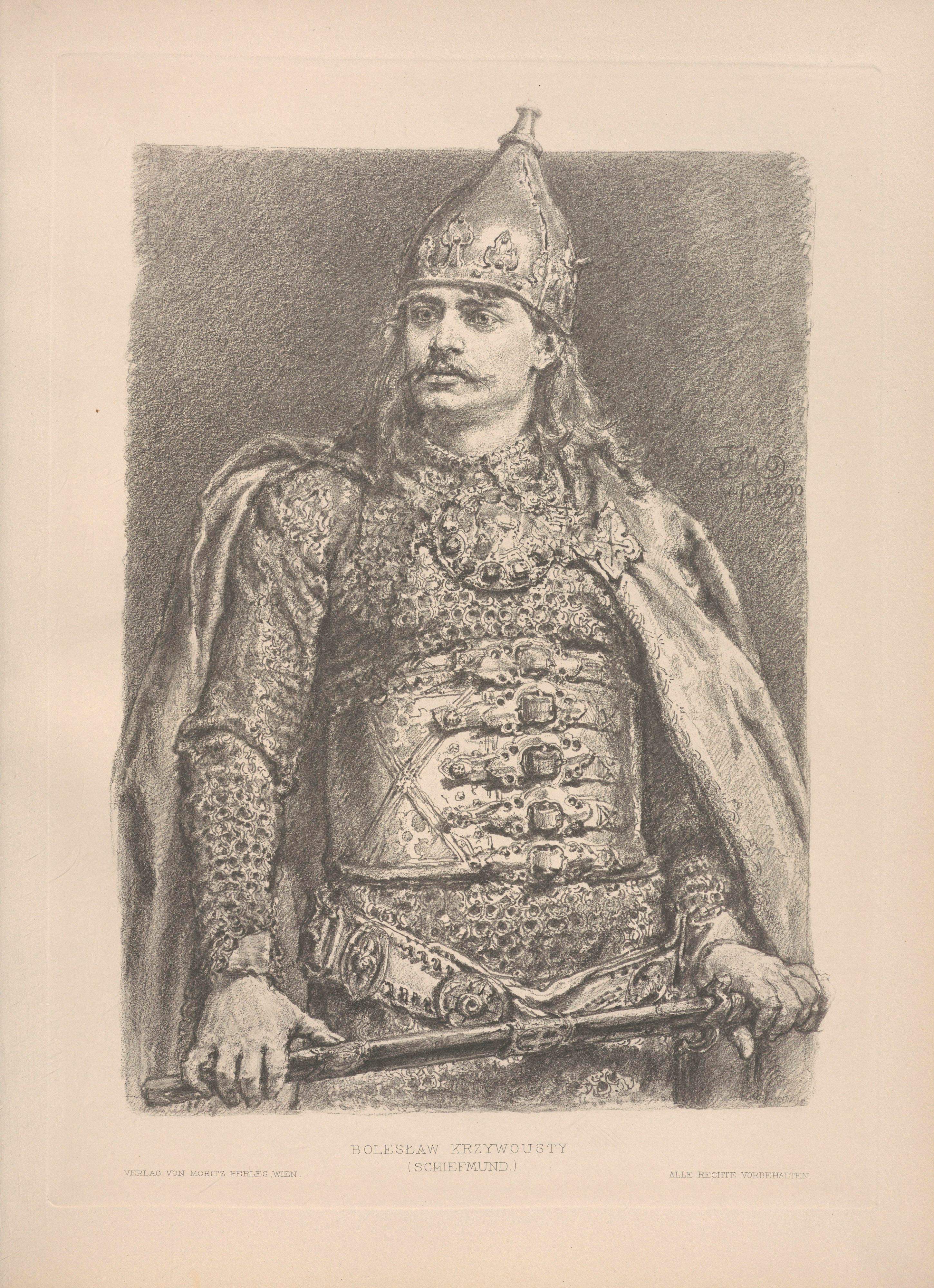 《博莱斯瓦夫·克日沃斯蒂》（Bolesław Krzywousty）｜扬·马泰伊科 Jan Matejko｜1893