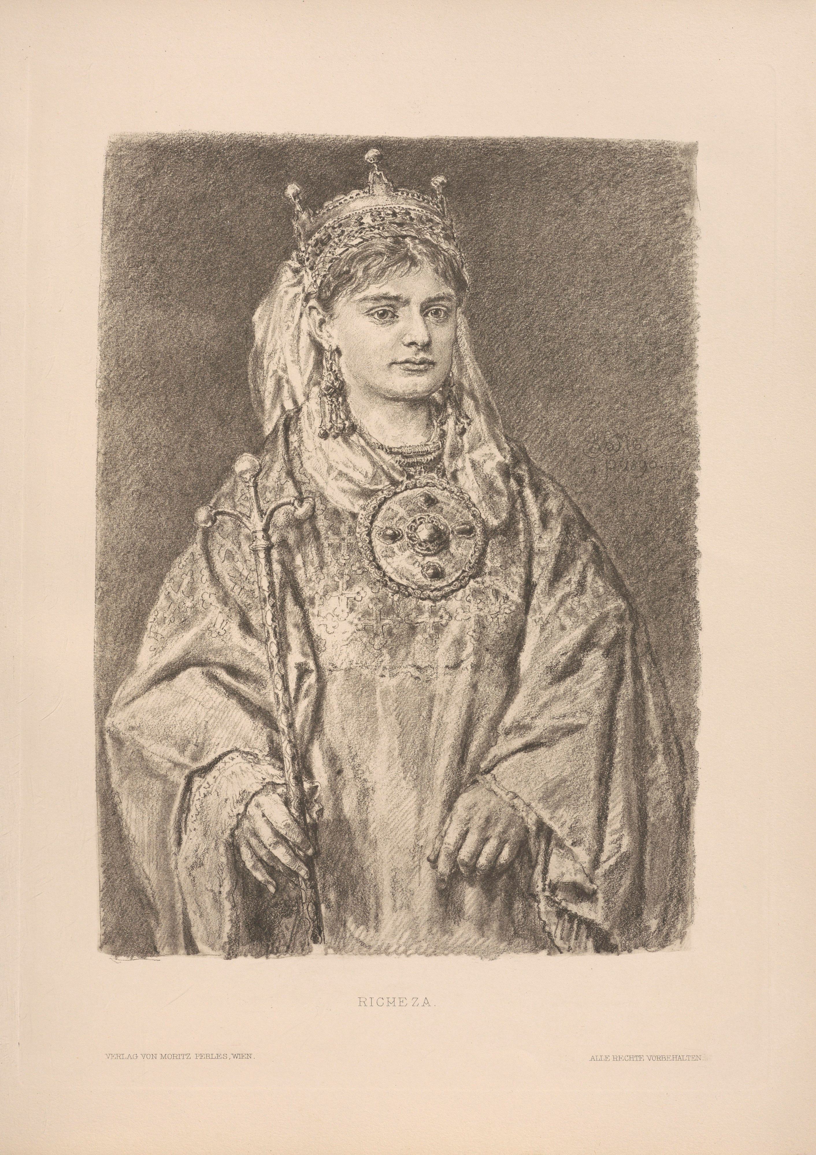 《里奇梅扎》（Ricmeza）｜扬·马泰伊科 Jan Matejko｜1893