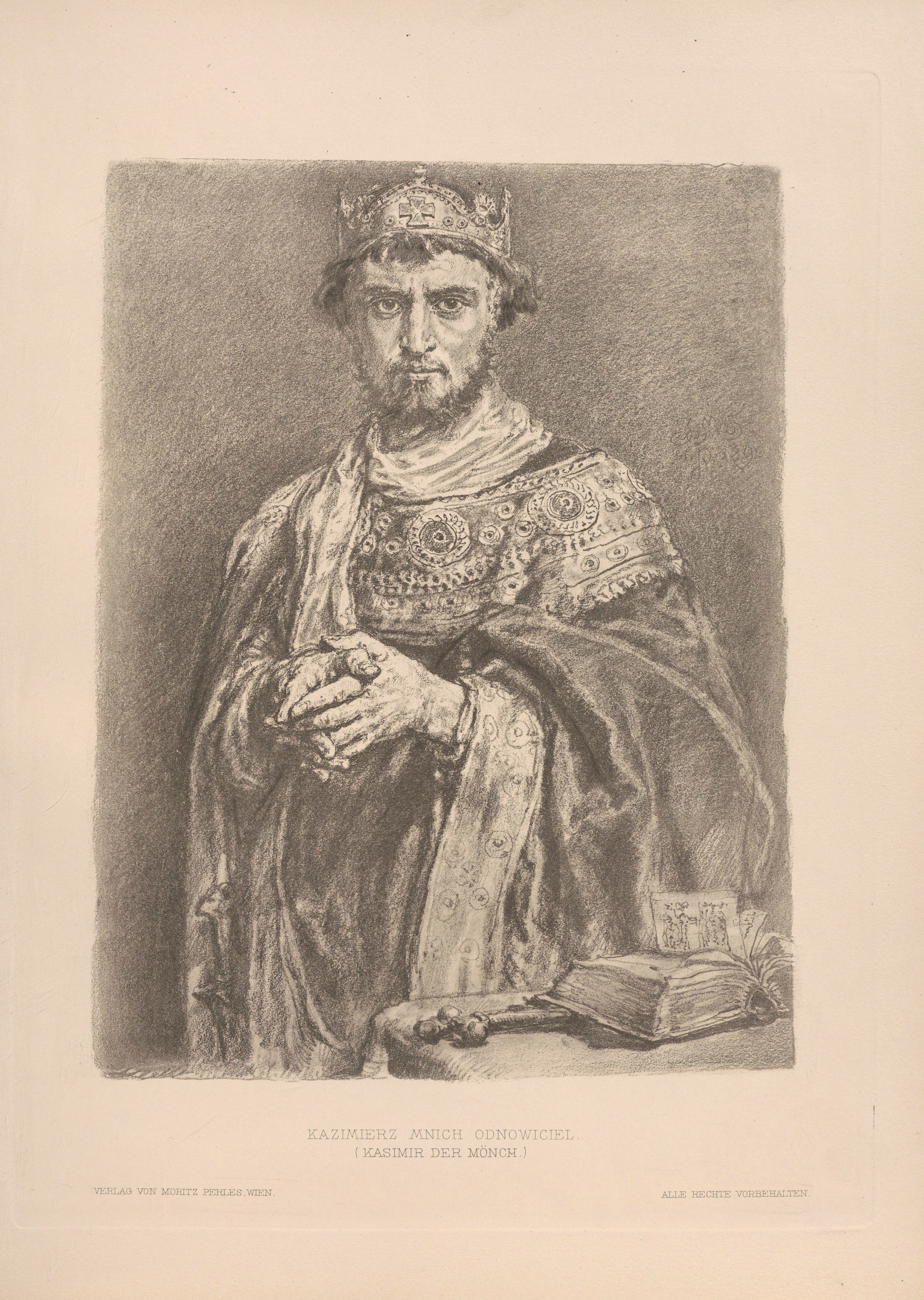 《复兴者卡西米尔》（Casimir the Restorer）｜扬·马泰伊科 Jan Matejko｜1893