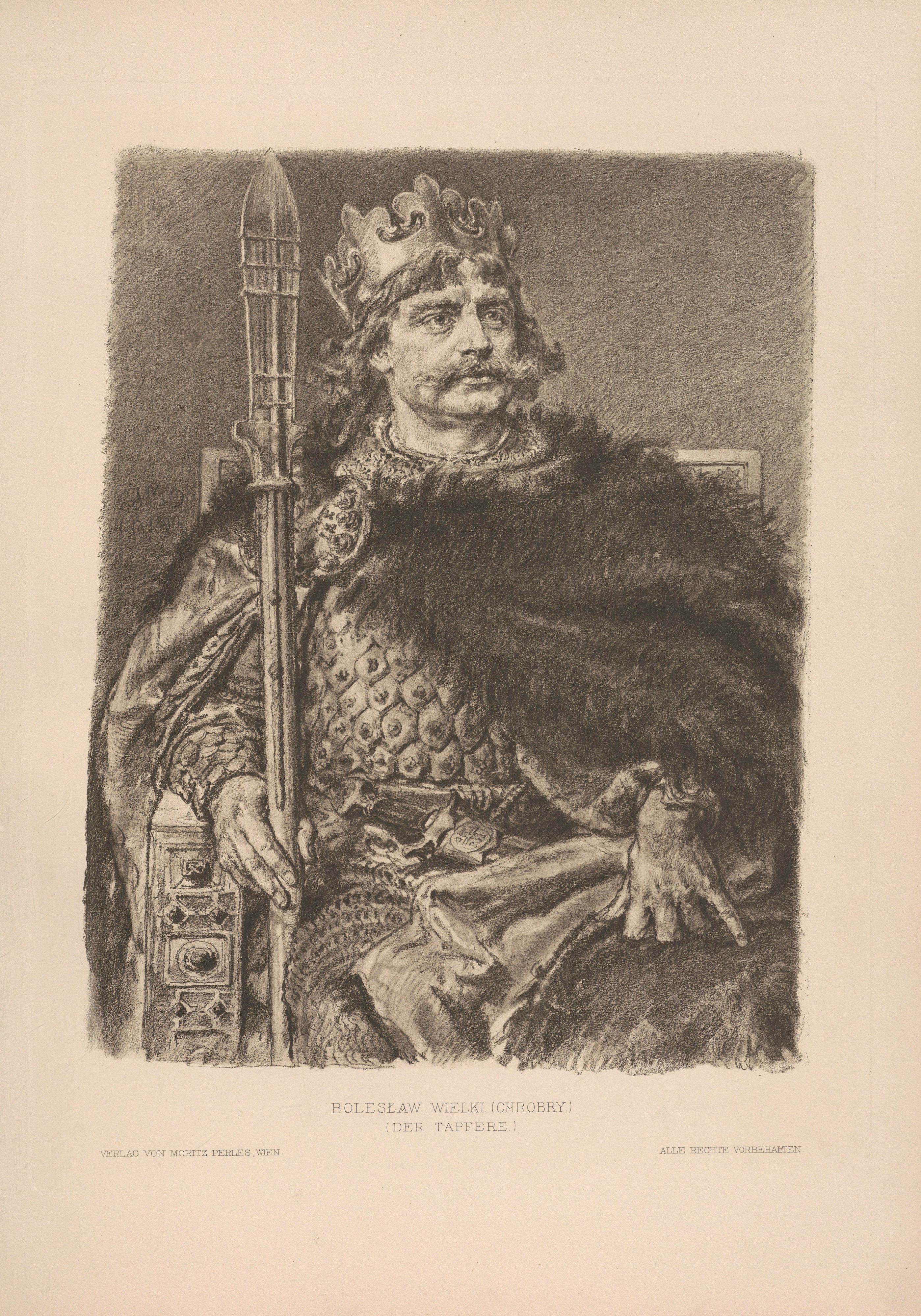 《博列斯瓦夫大帝（勇敢者）》（Bolesław the Great (the Brave)）｜扬·马泰伊科 Jan Matejko｜1893
