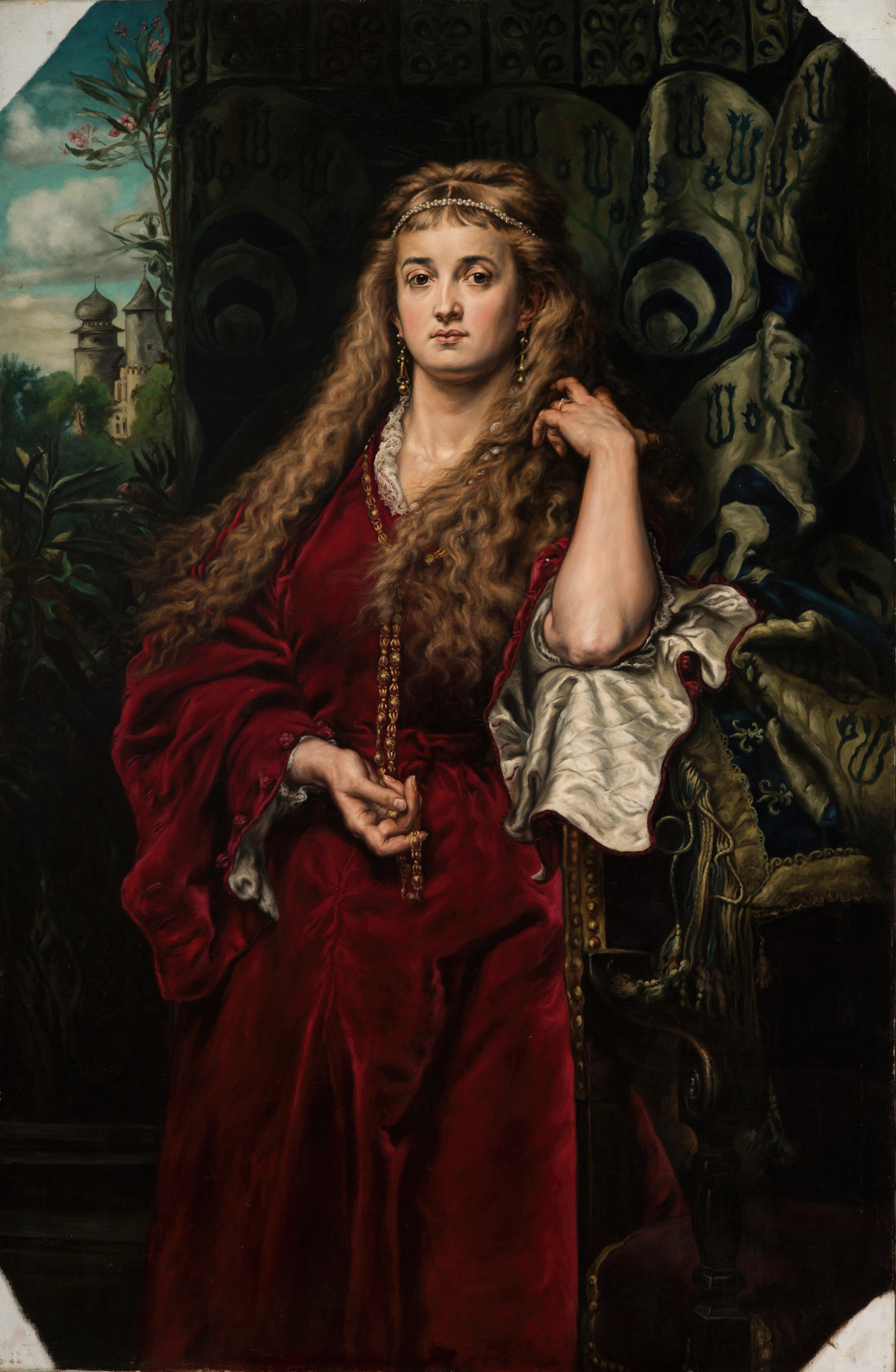 《城主的女儿》（Castellan’s Daughter）｜扬·马泰伊科 Jan Matejko｜1934