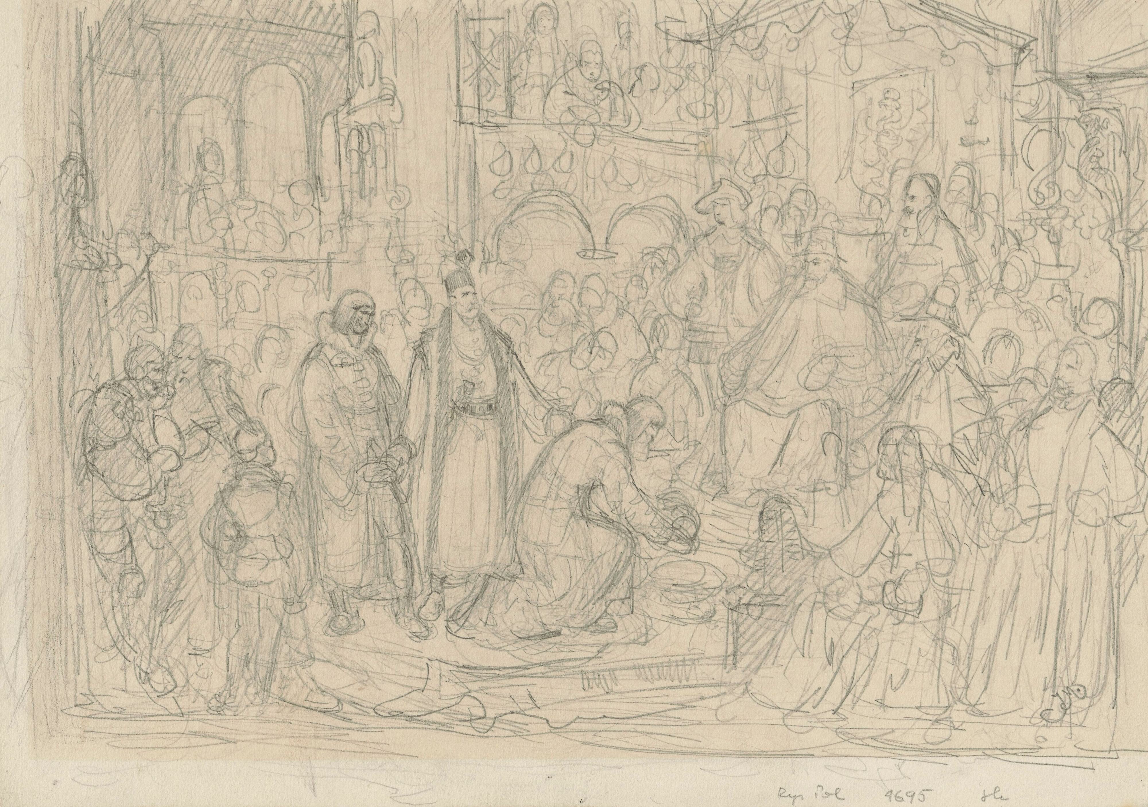 《西吉斯蒙德三世之前的水沙皇》（The Shui Tsars before Sigismund III）｜扬·马泰伊科 Jan Matejko｜不明