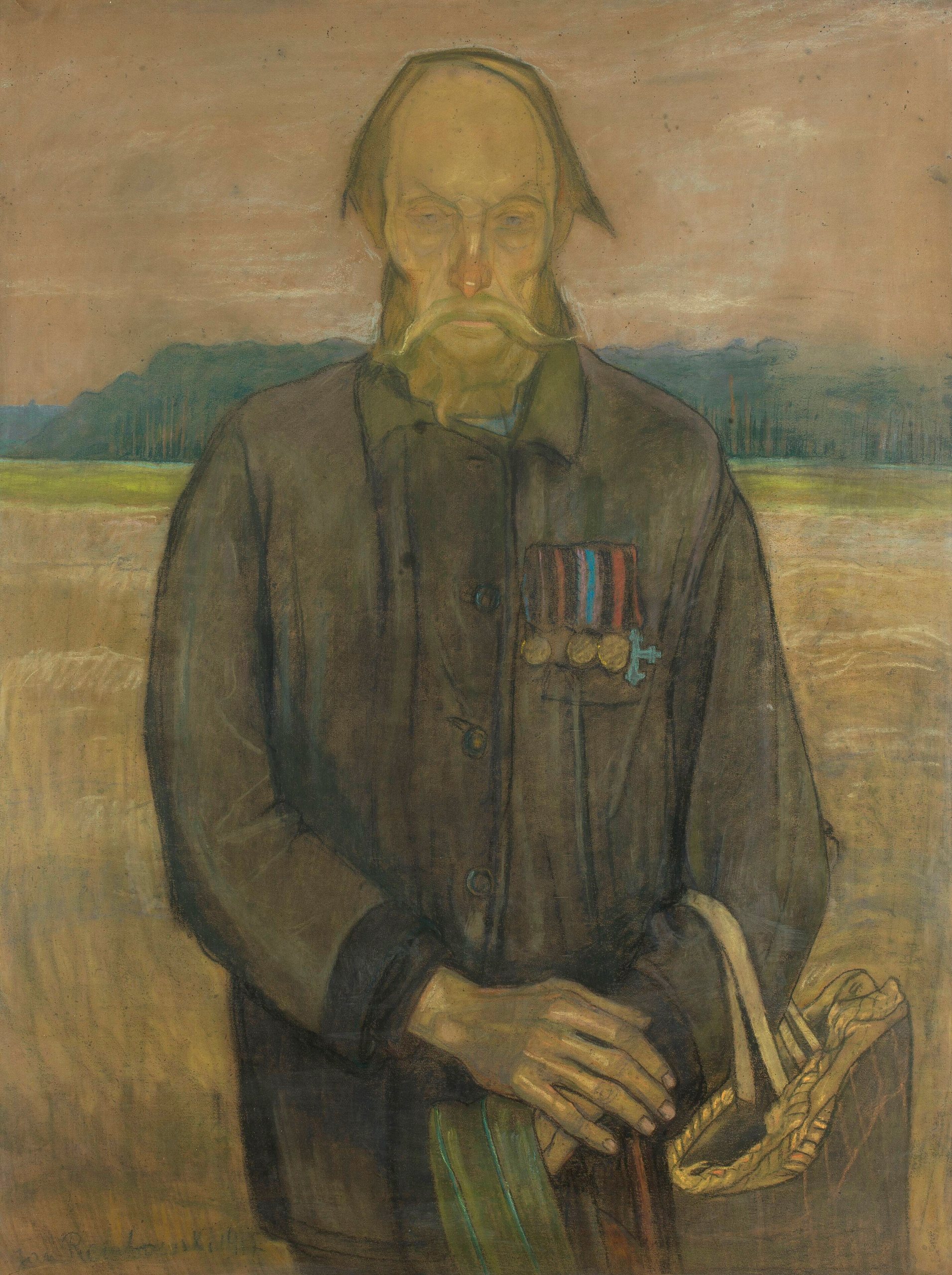《无效——退伍军人》（Invalid – veteran）｜扬·伦博夫斯基 Jan Rembowski｜1917