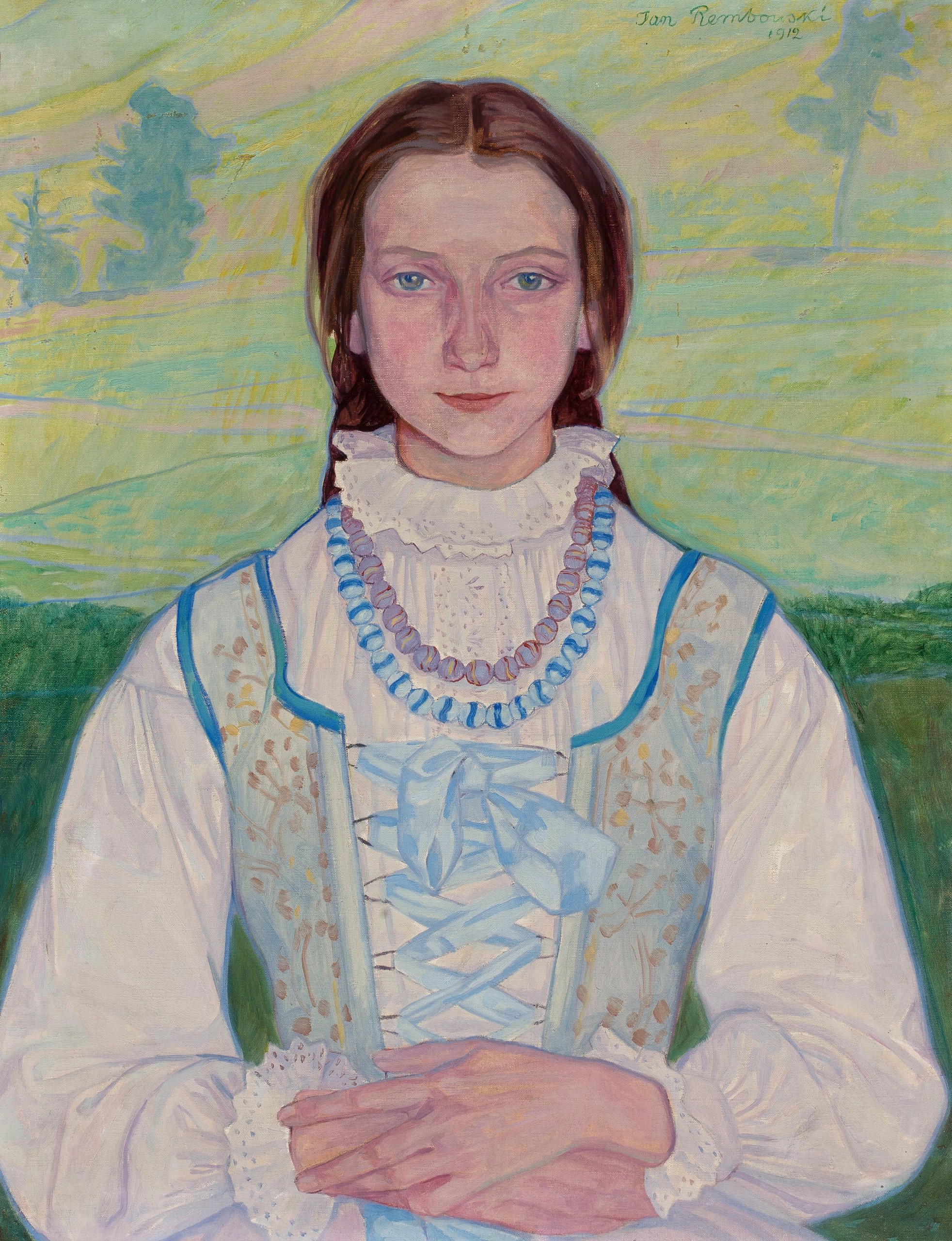 《来自高原的女孩》（Girl from the Highlands）｜扬·伦博夫斯基 Jan Rembowski｜1912