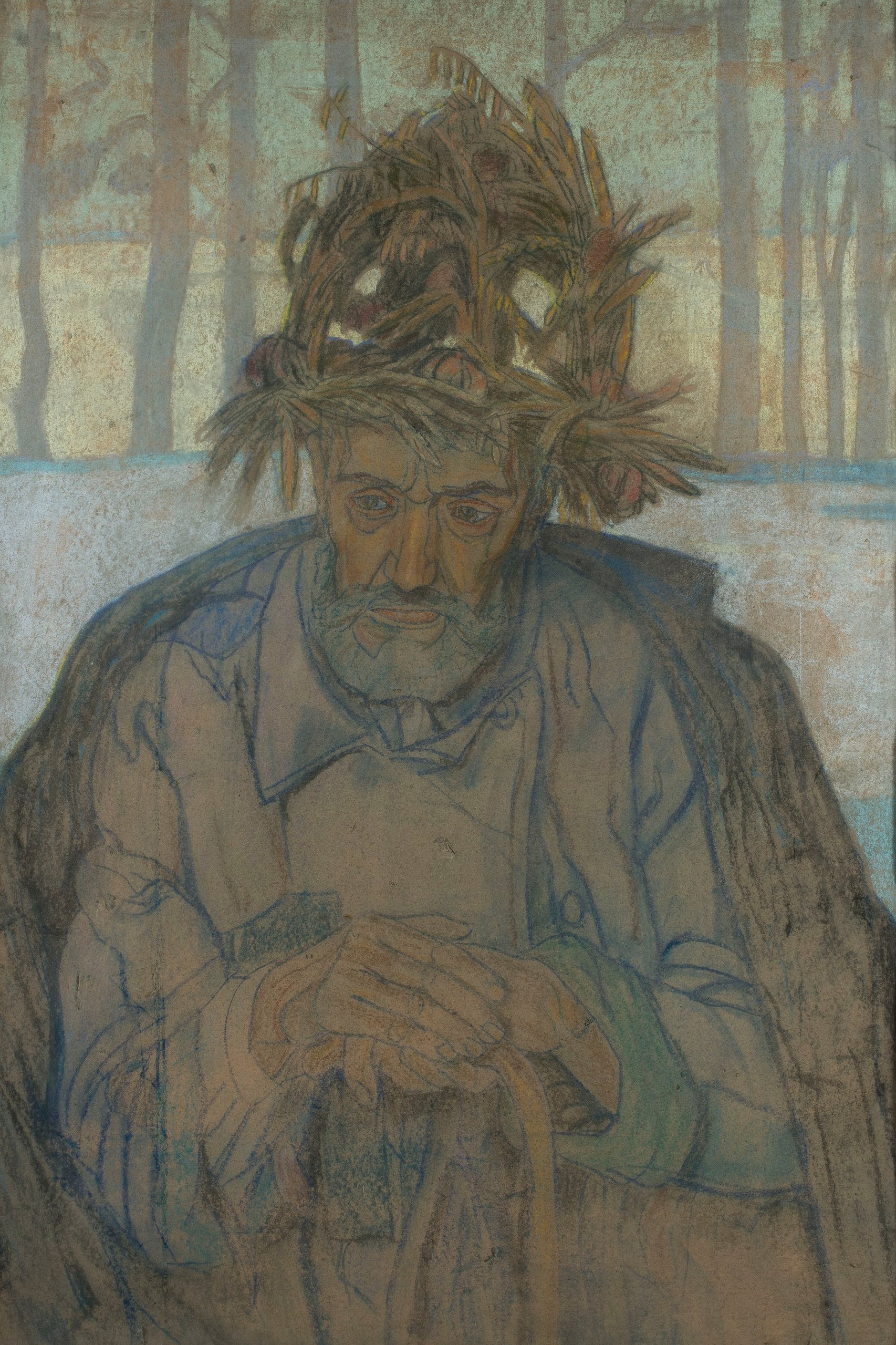 《冬天（冬天的寓言）》（Winter (Allegory of winter)）｜扬·伦博夫斯基 Jan Rembowski｜1922