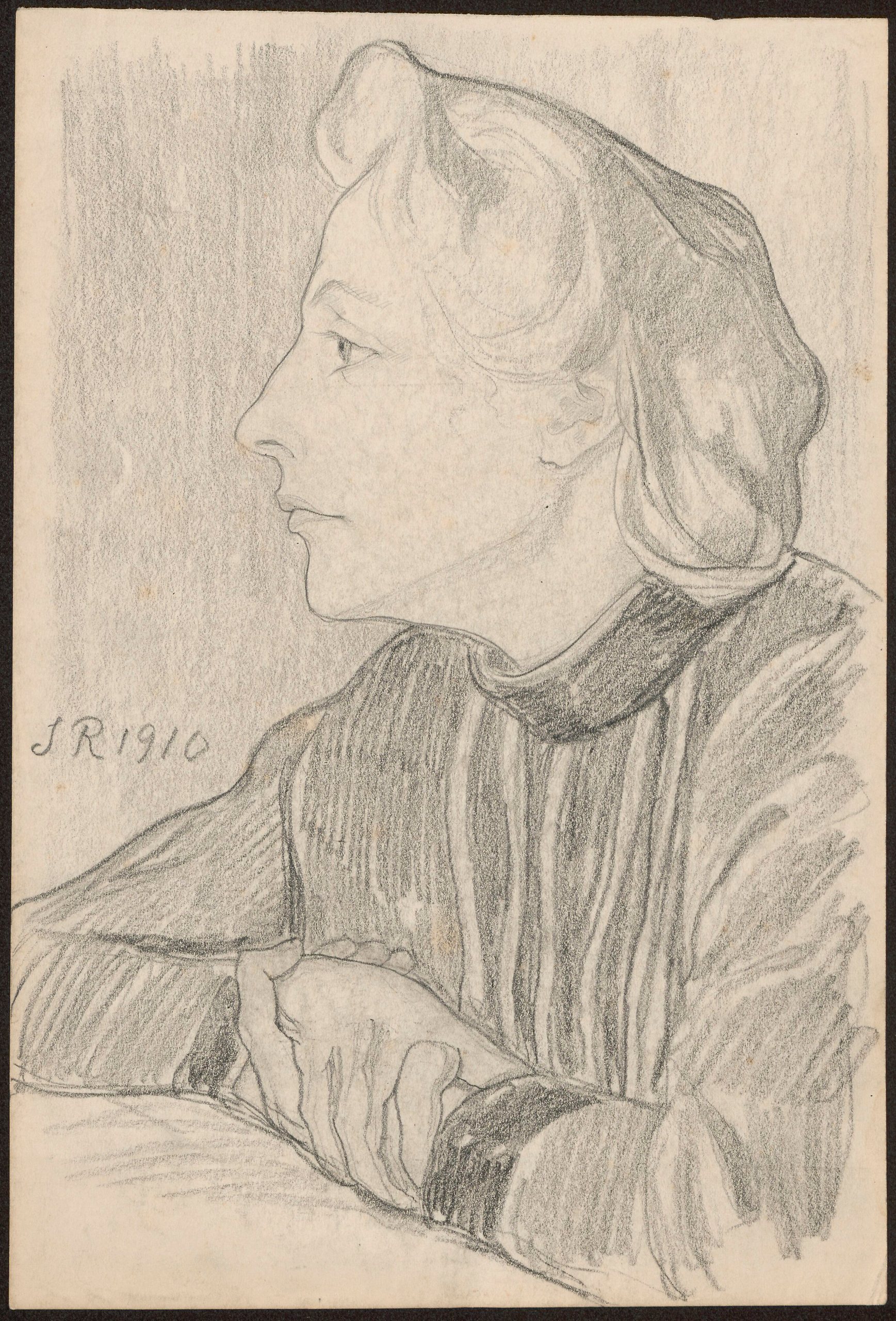 《妻子的肖像》（Wife’s portrait）｜扬·伦博夫斯基 Jan Rembowski｜1910
