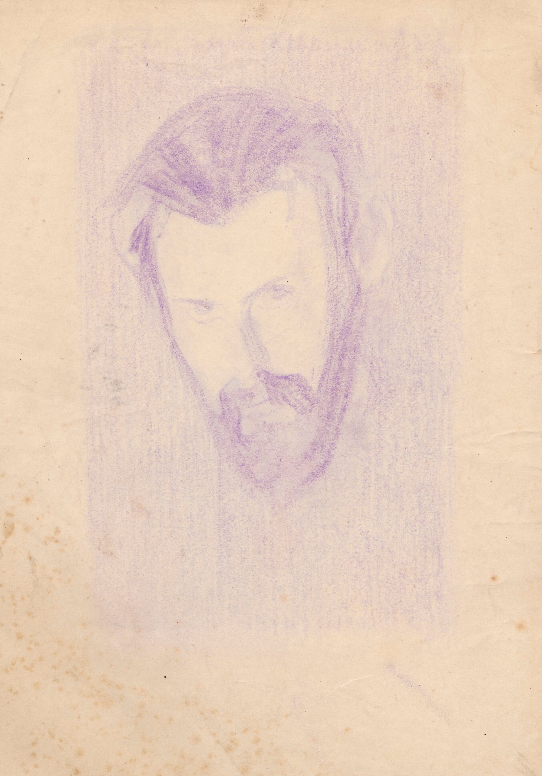 《自画像》（Self-portrait）｜扬·伦博夫斯基 Jan Rembowski｜1910