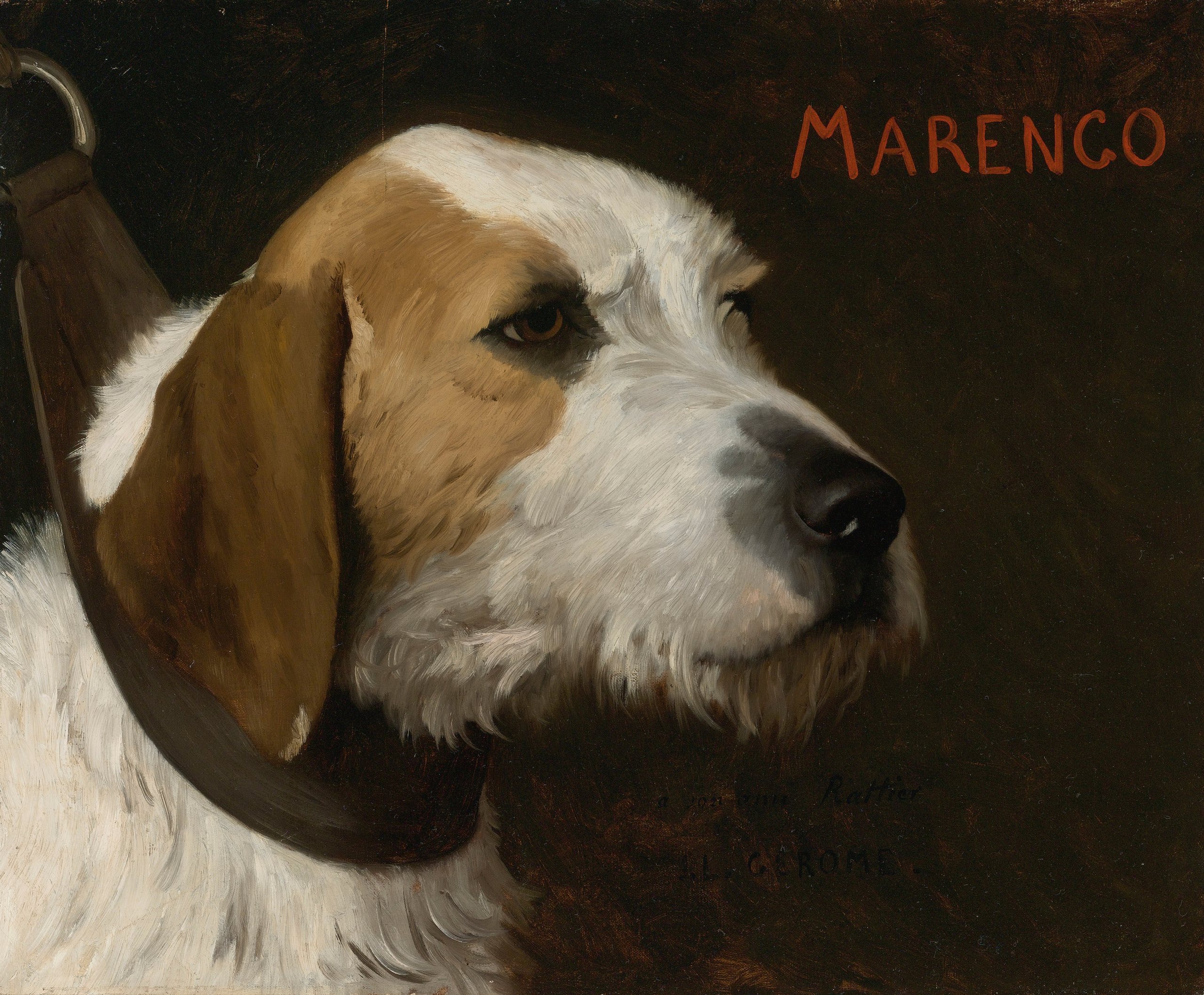 《马伦戈》（Marengo）｜让-莱昂·热罗姆 Jean-Léon Gérôme｜不明
