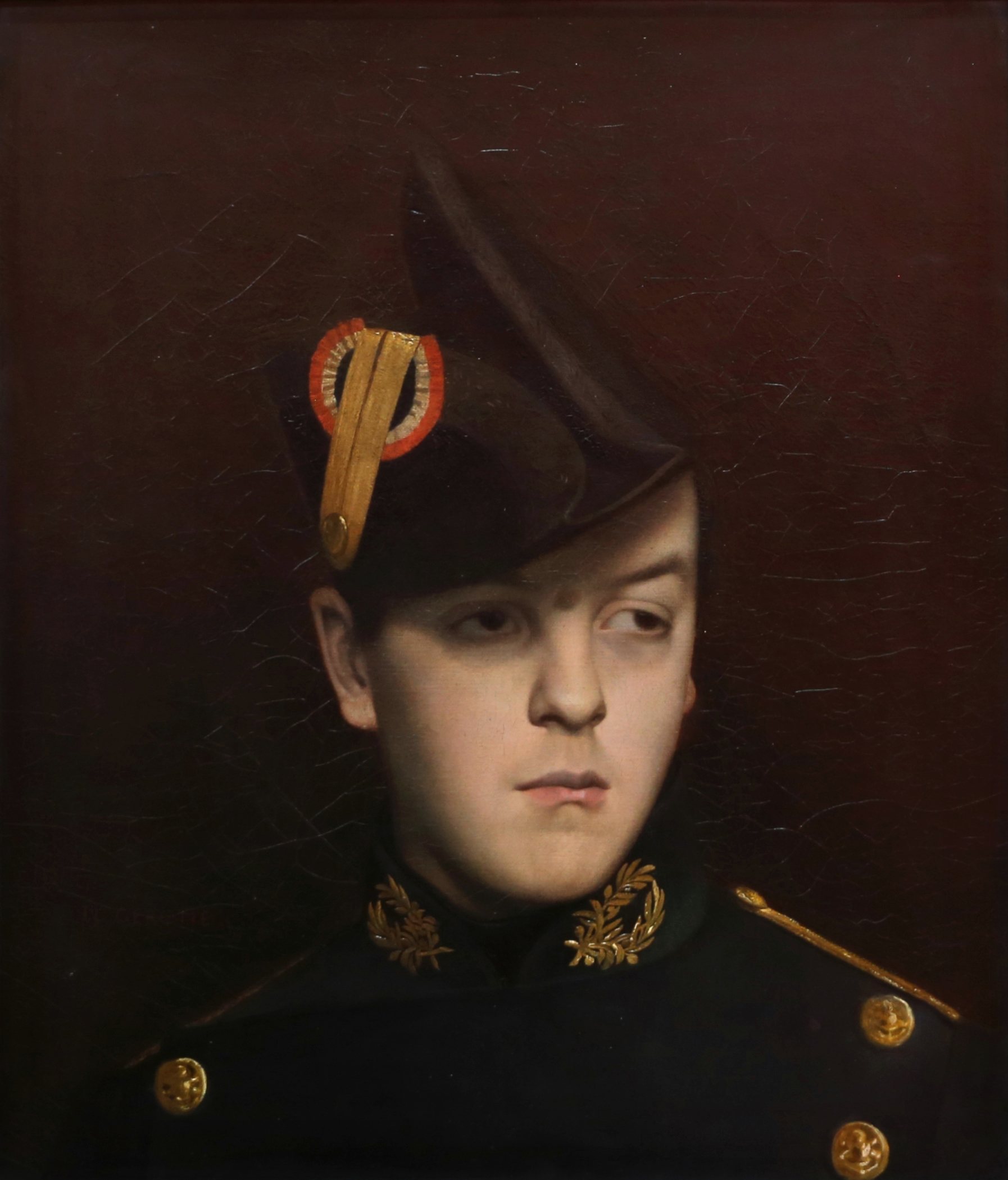 《阿尔芒杰罗姆的肖像》（Portrait of Armand Gérome）｜让-莱昂·热罗姆 Jean-Léon Gérôme｜不明