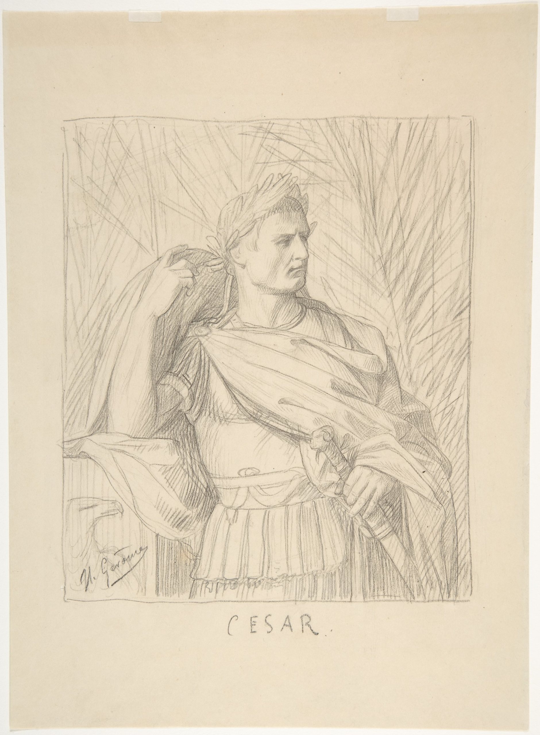 《尤利乌斯·凯撒》（Julius Caesar）｜让-莱昂·热罗姆 Jean-Léon Gérôme｜不明