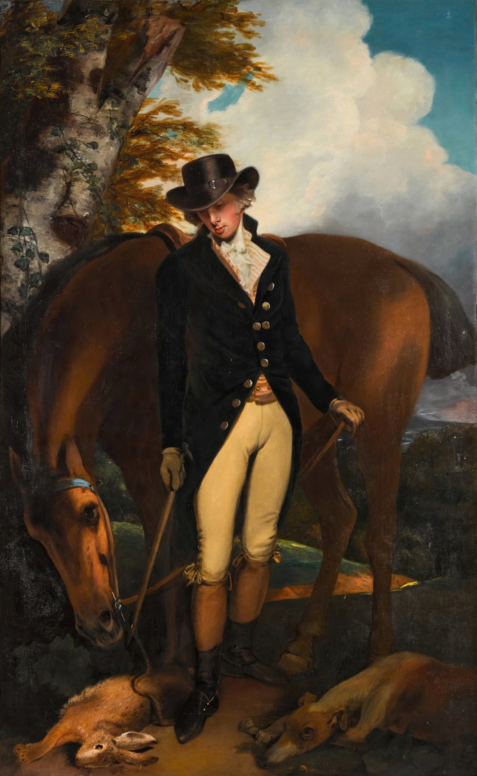 《托马斯·诺顿先生的肖像。 (1760–1803) 苏塞克斯金斯顿鲍西》（Portrait of Thomas Norton Esq. (1760–1803) of Kingston Bowsey, Sussex）｜约翰·霍普纳 John Hoppner｜不明